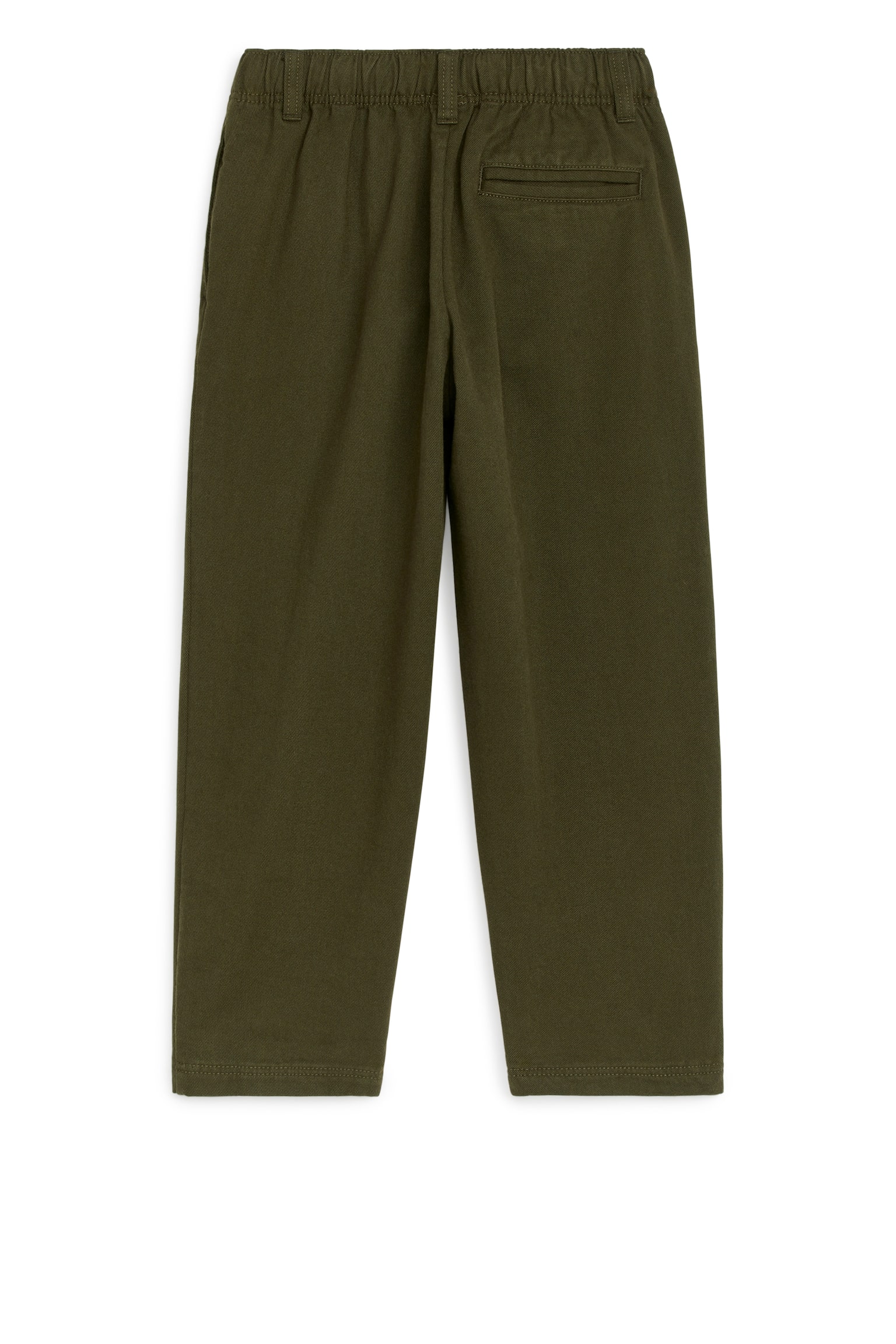 Tapered Cotton Chinos - Khaki Green/Black/Dark Blue - 3