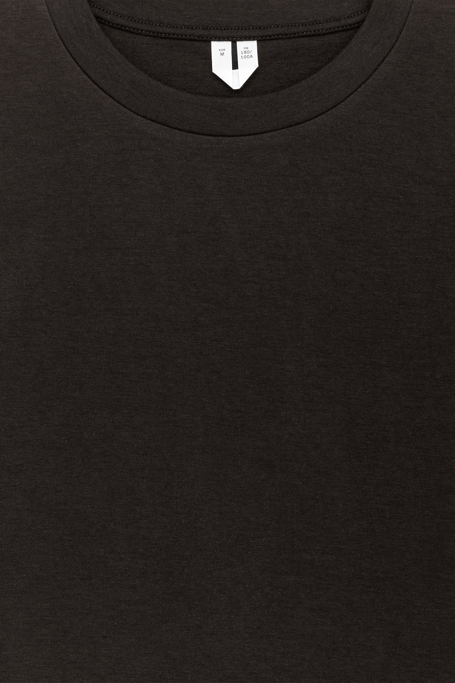 Regular interlock T-shirt - Svart/Vit - 6