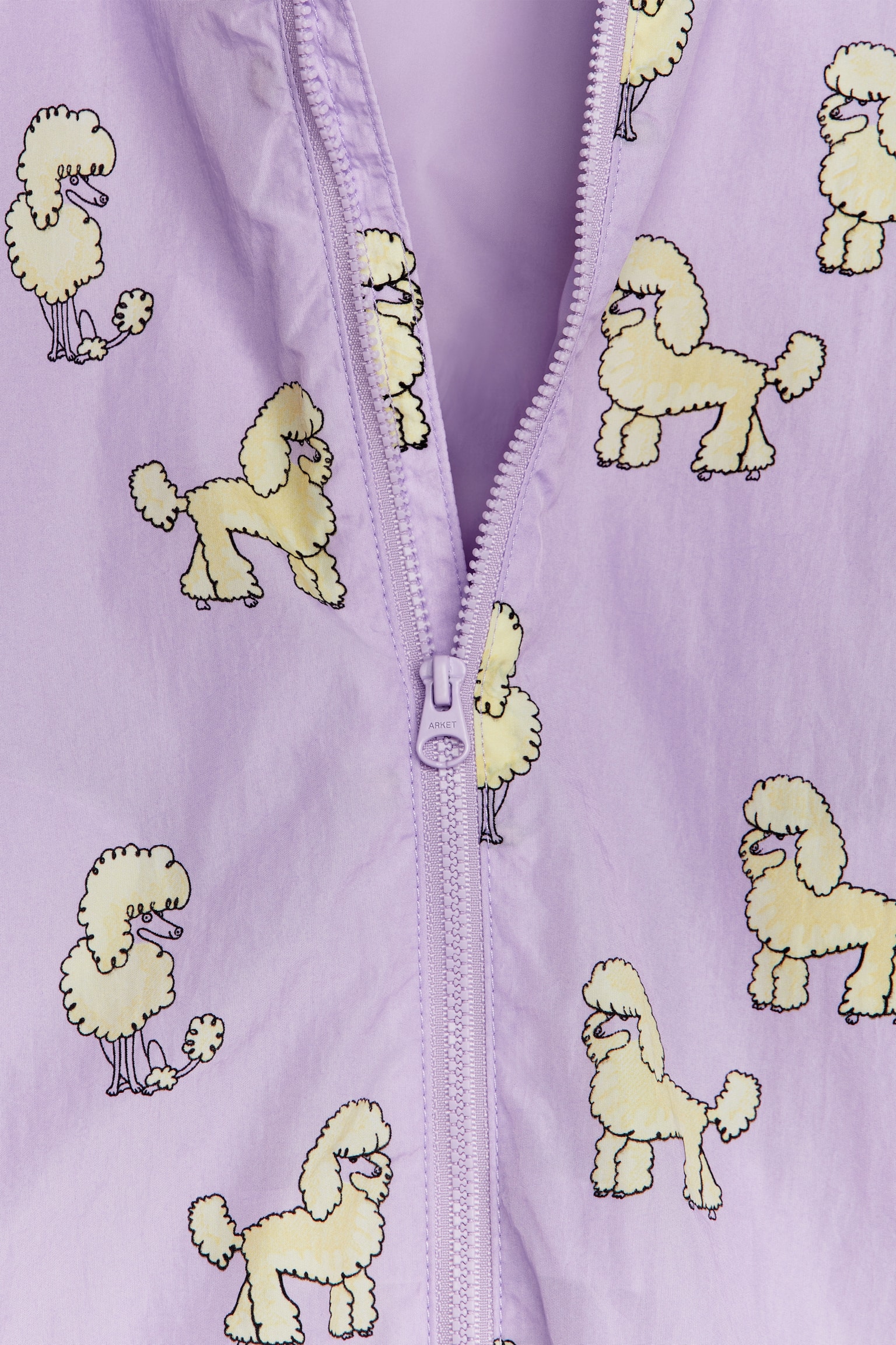 Lined Shell Jacket - Lilac - 3