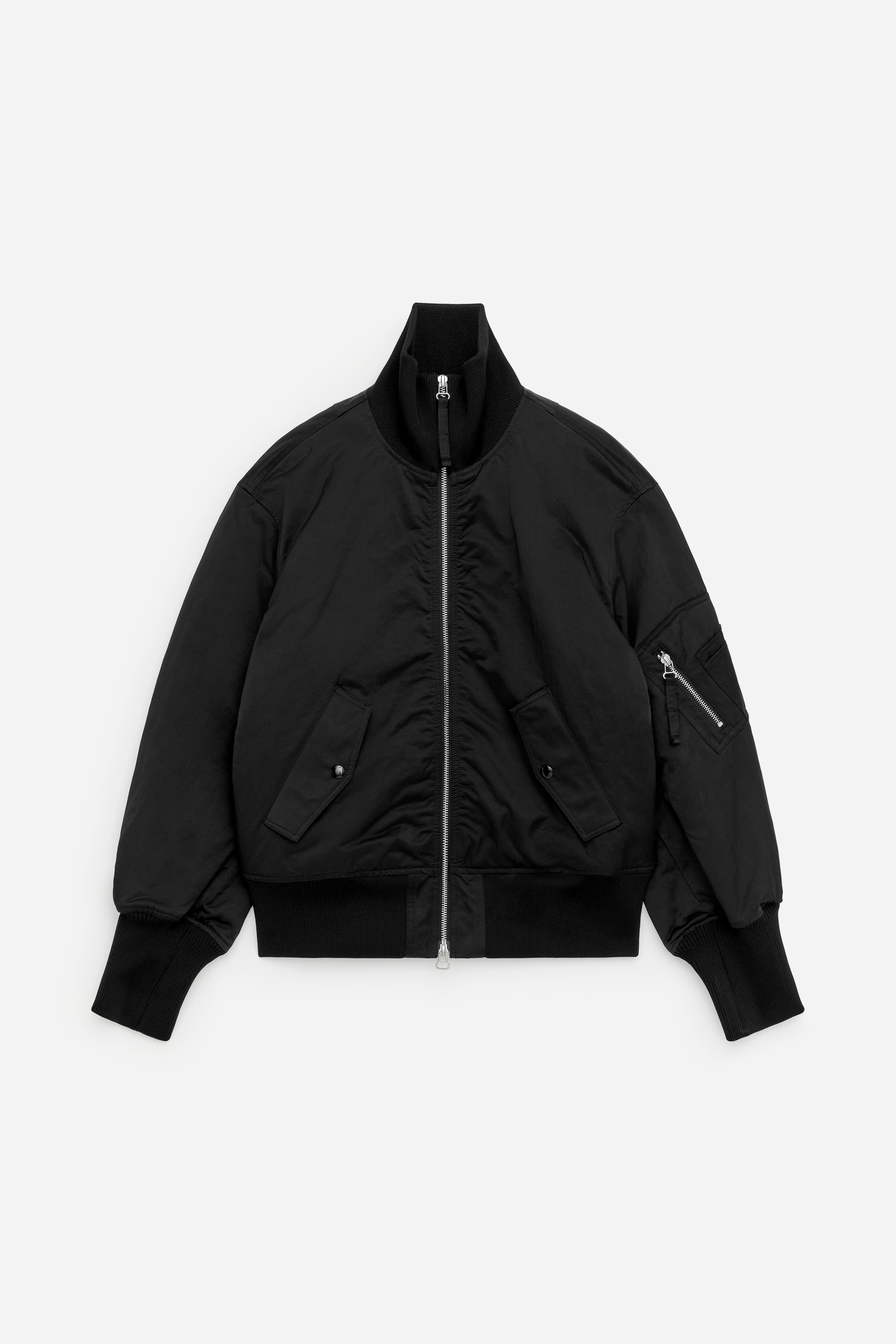 Nylonjacke - Schwarz