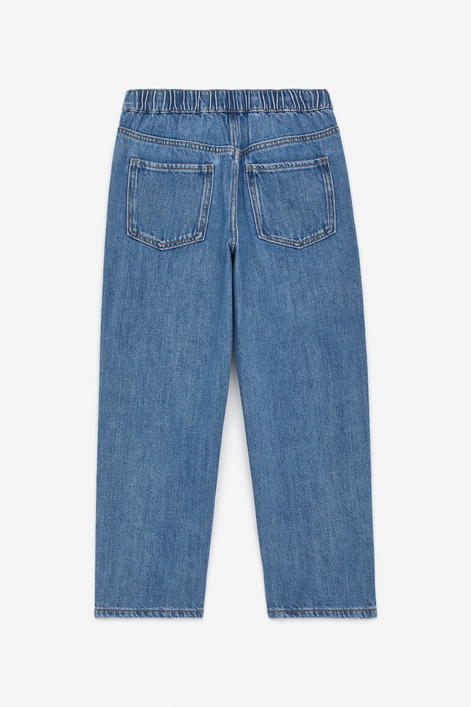 Pull-On Denim Trousers - Blå/Blå/Lyseblå/Mørkeblå/Svart - 5