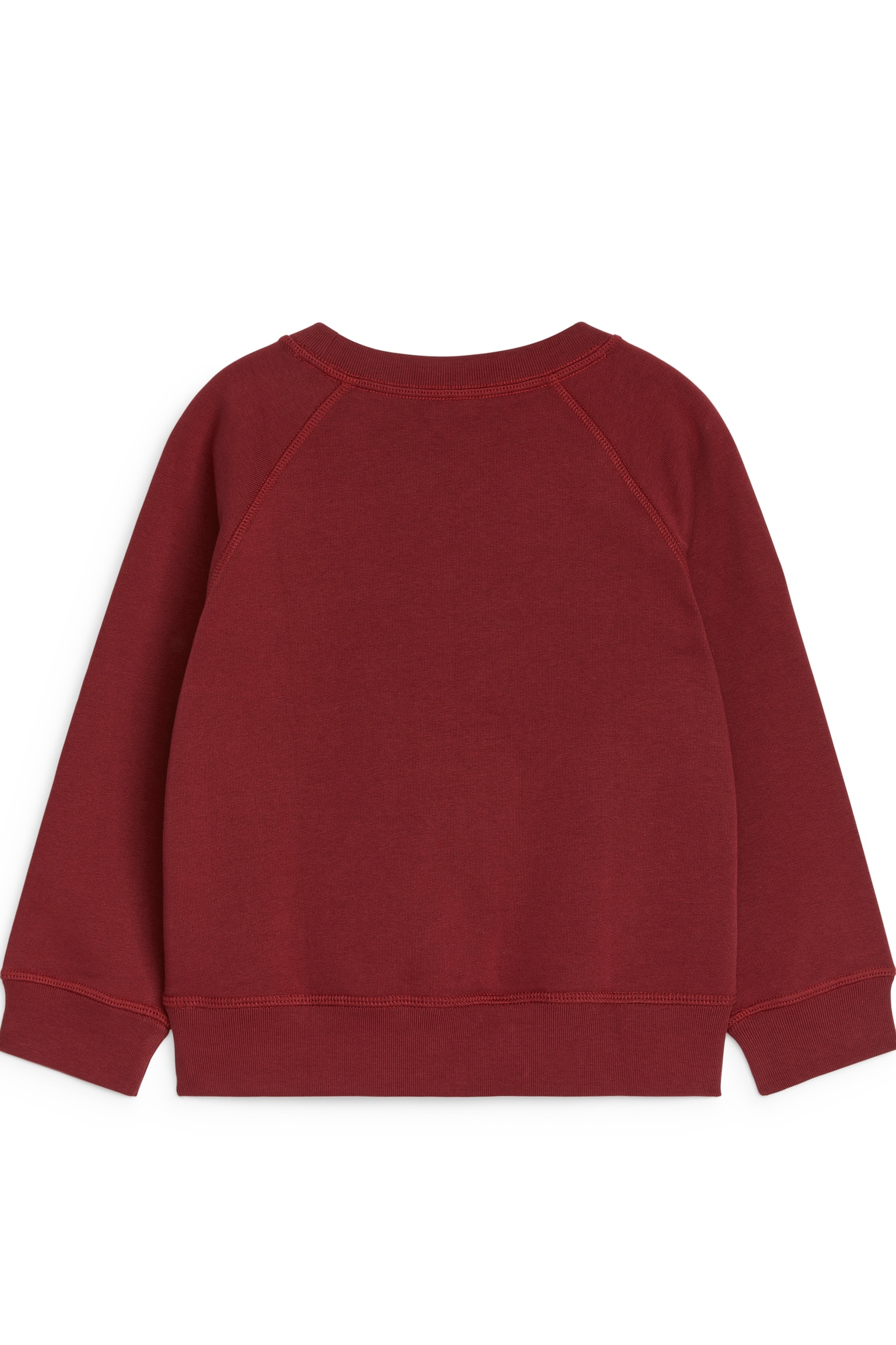 Cotton Sweatshirt - Dark Red/Red/Lilac/Dark Blue/Blue/Dusty Blue/Dark Green/Grey Melange/Brown/Purple/Beige/Pink - 3