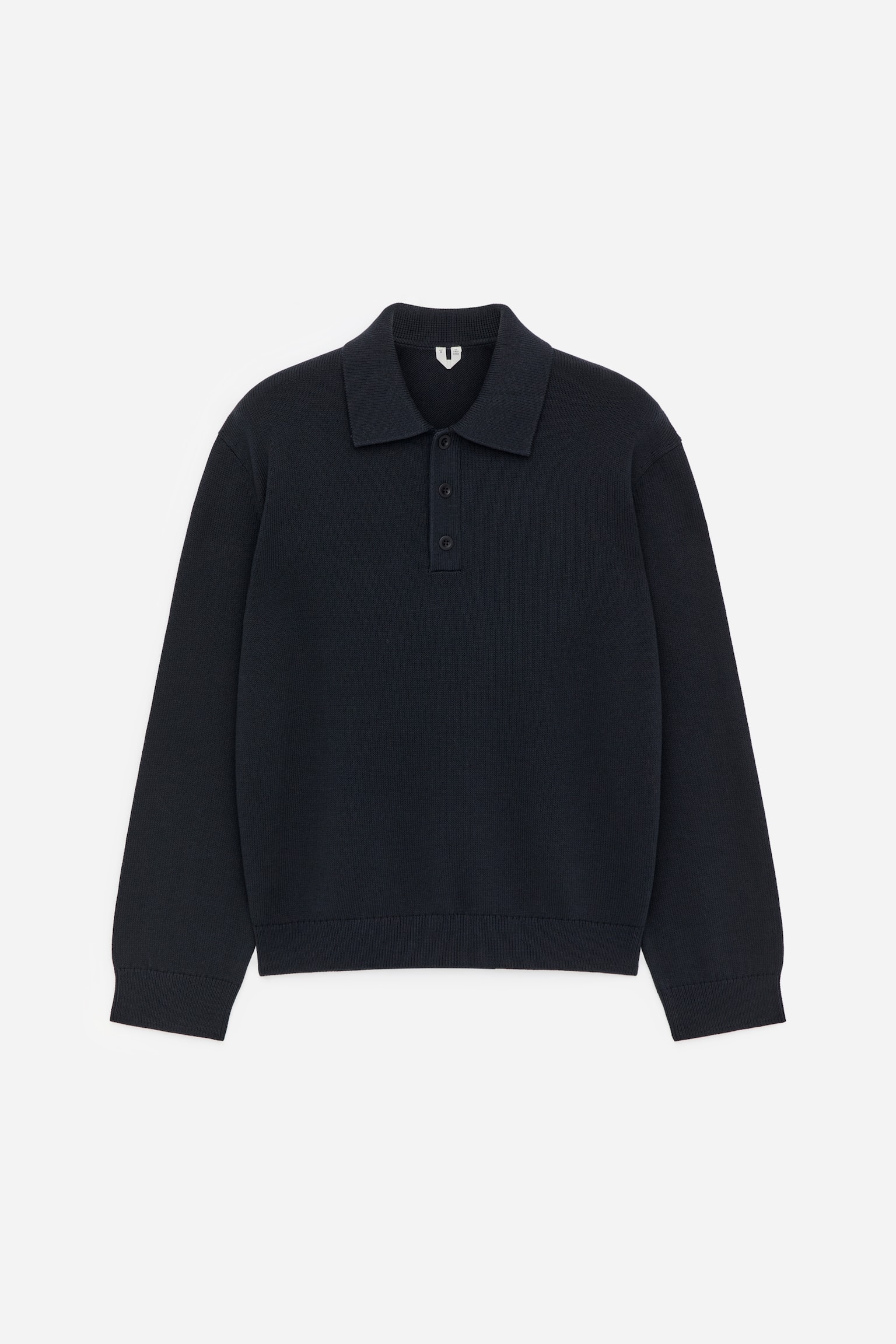 Tenniströja i lyocell och bomull - Mörkblå/Beige/Grön - 2