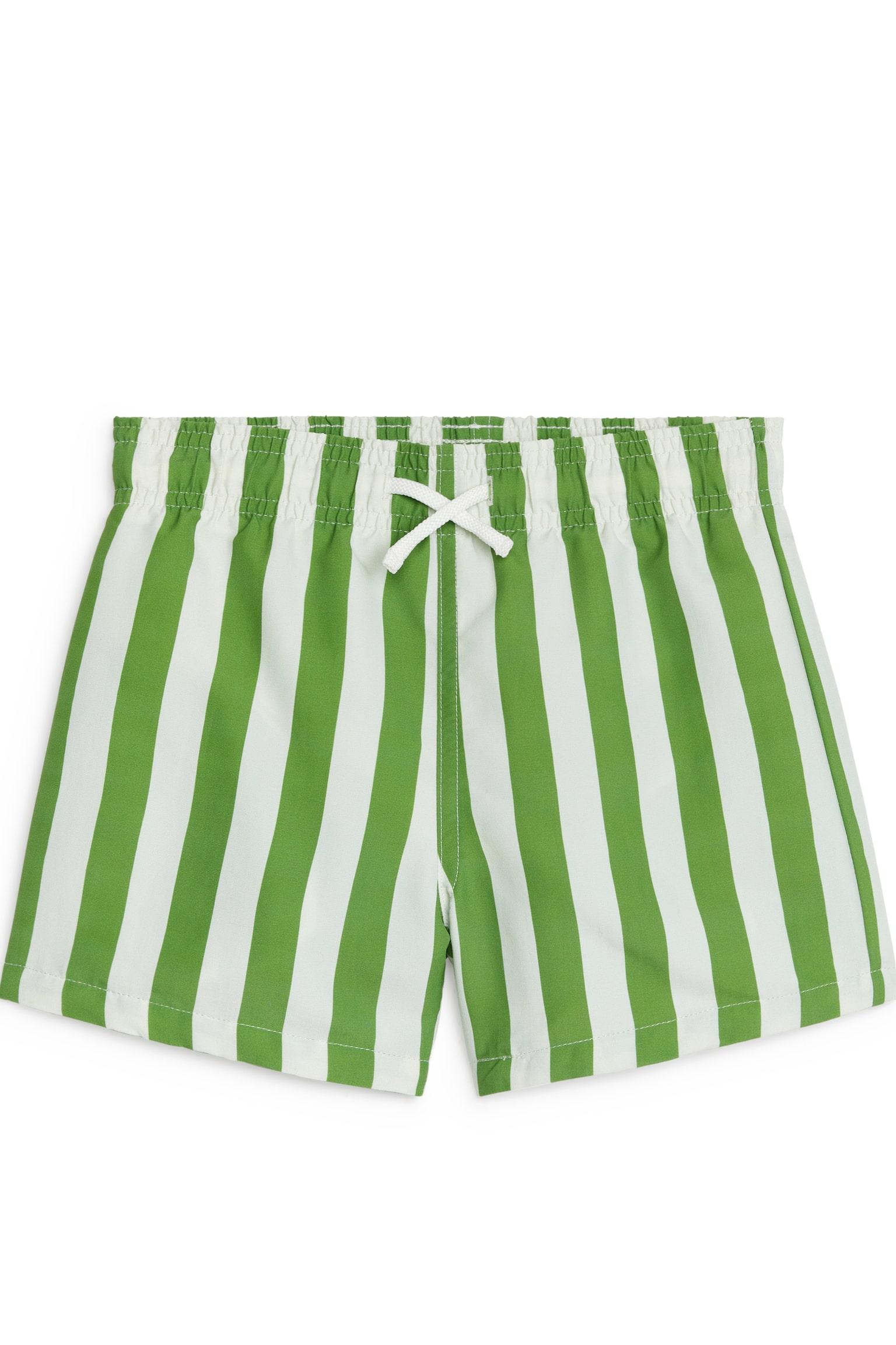 Swim Shorts - White/Green/Blue - 1