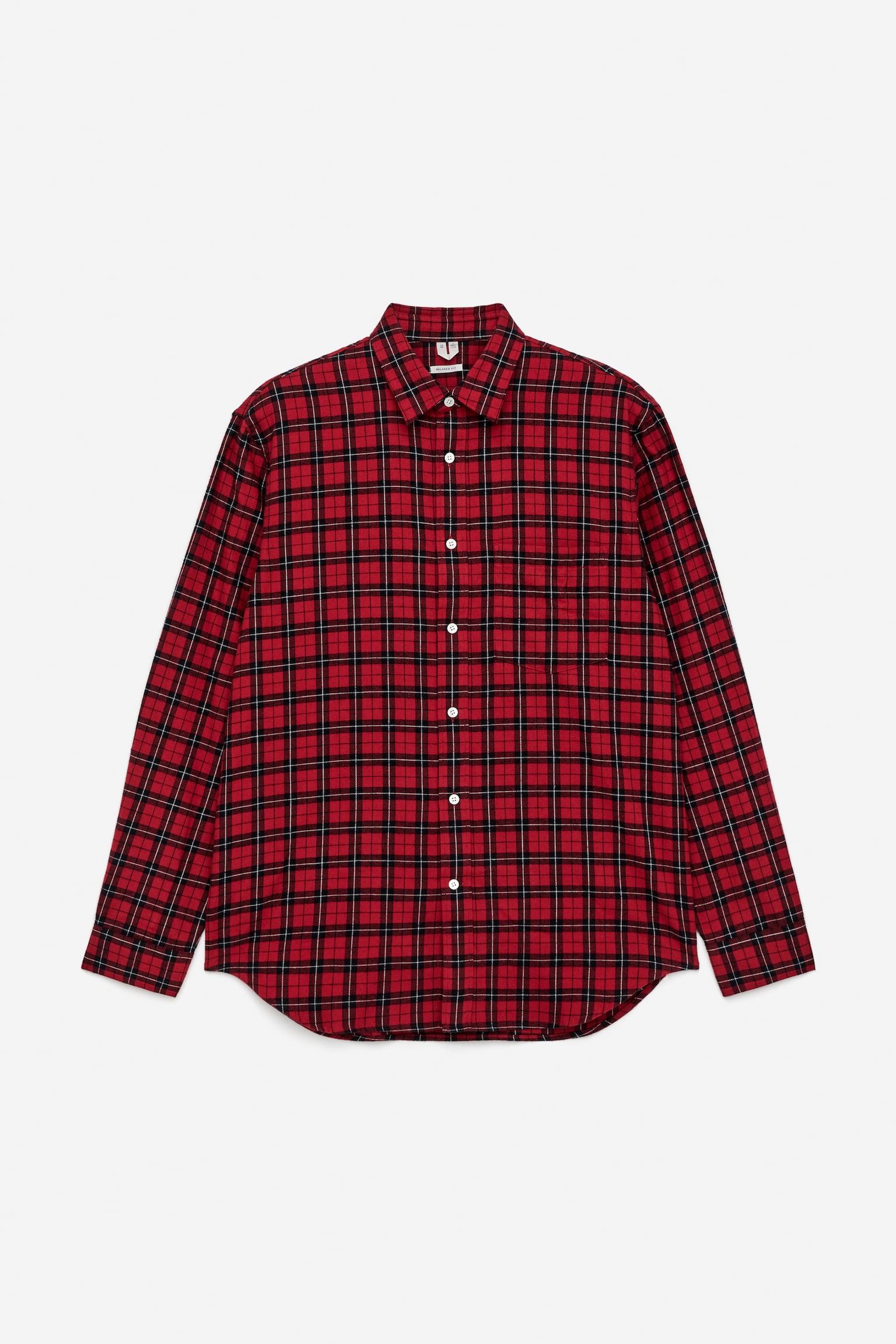 Flanellhemd - Rot/Schwarz - 2