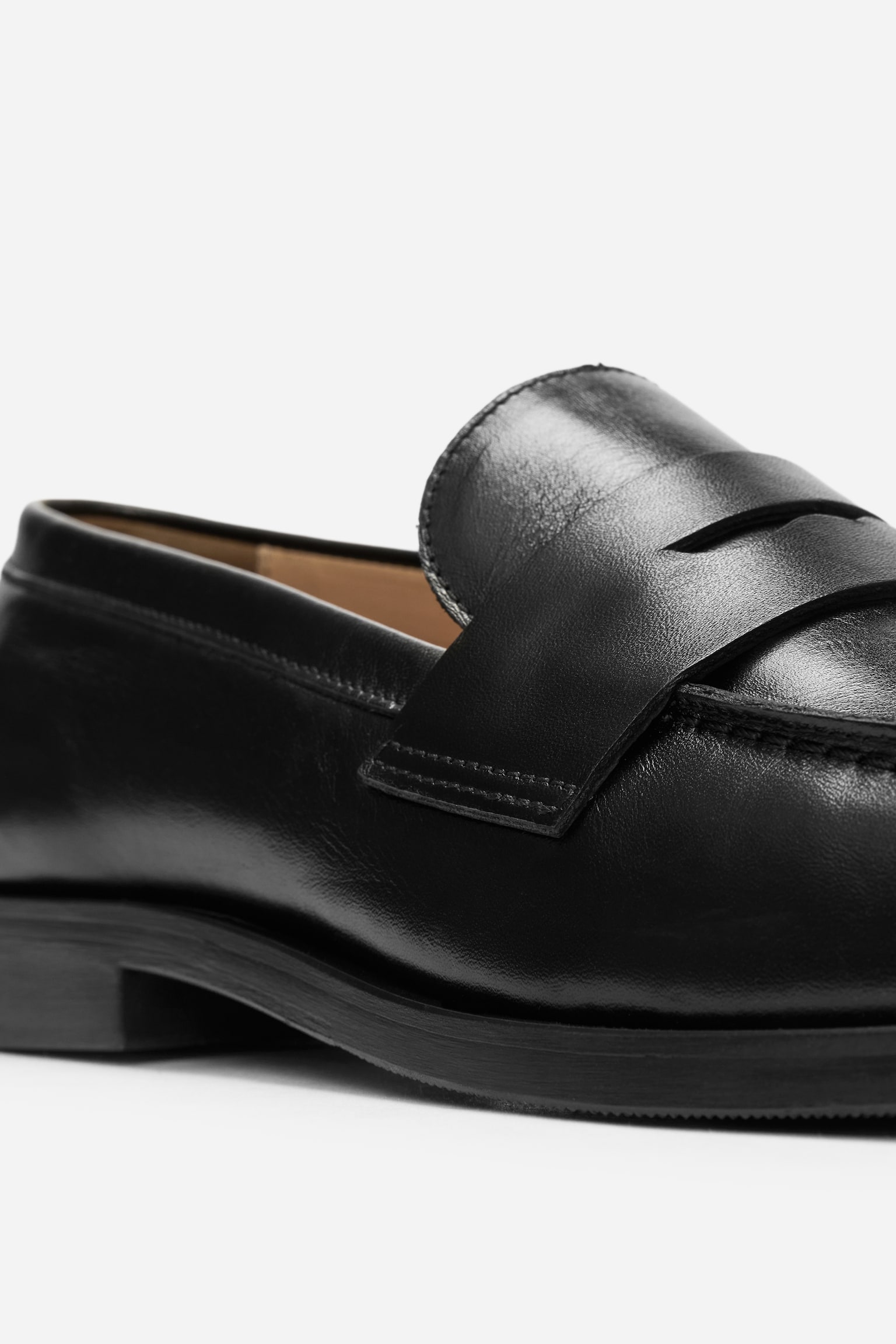 Mocassins en cuir - Noir - 4