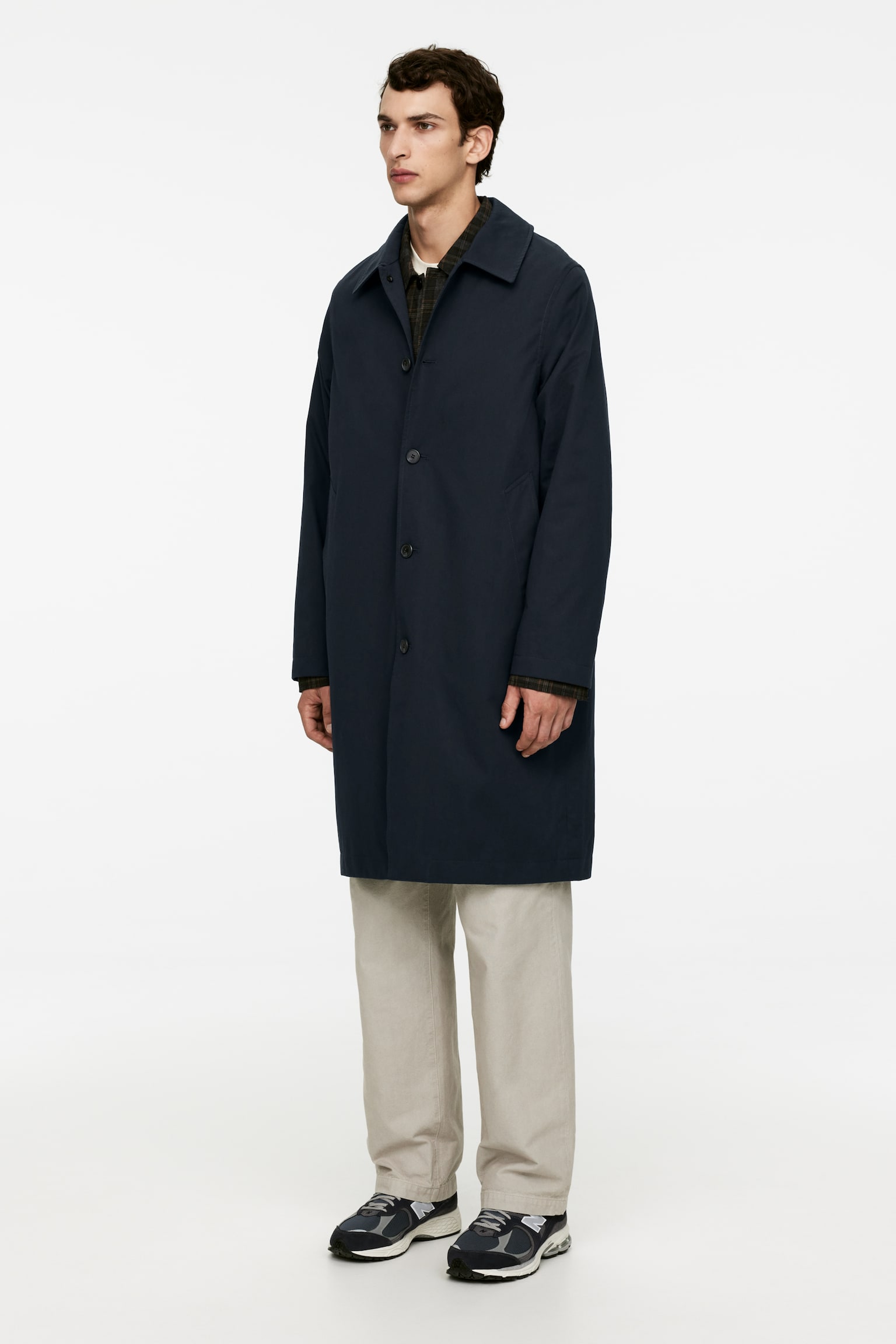 Car Coat - Dark Blue - 5