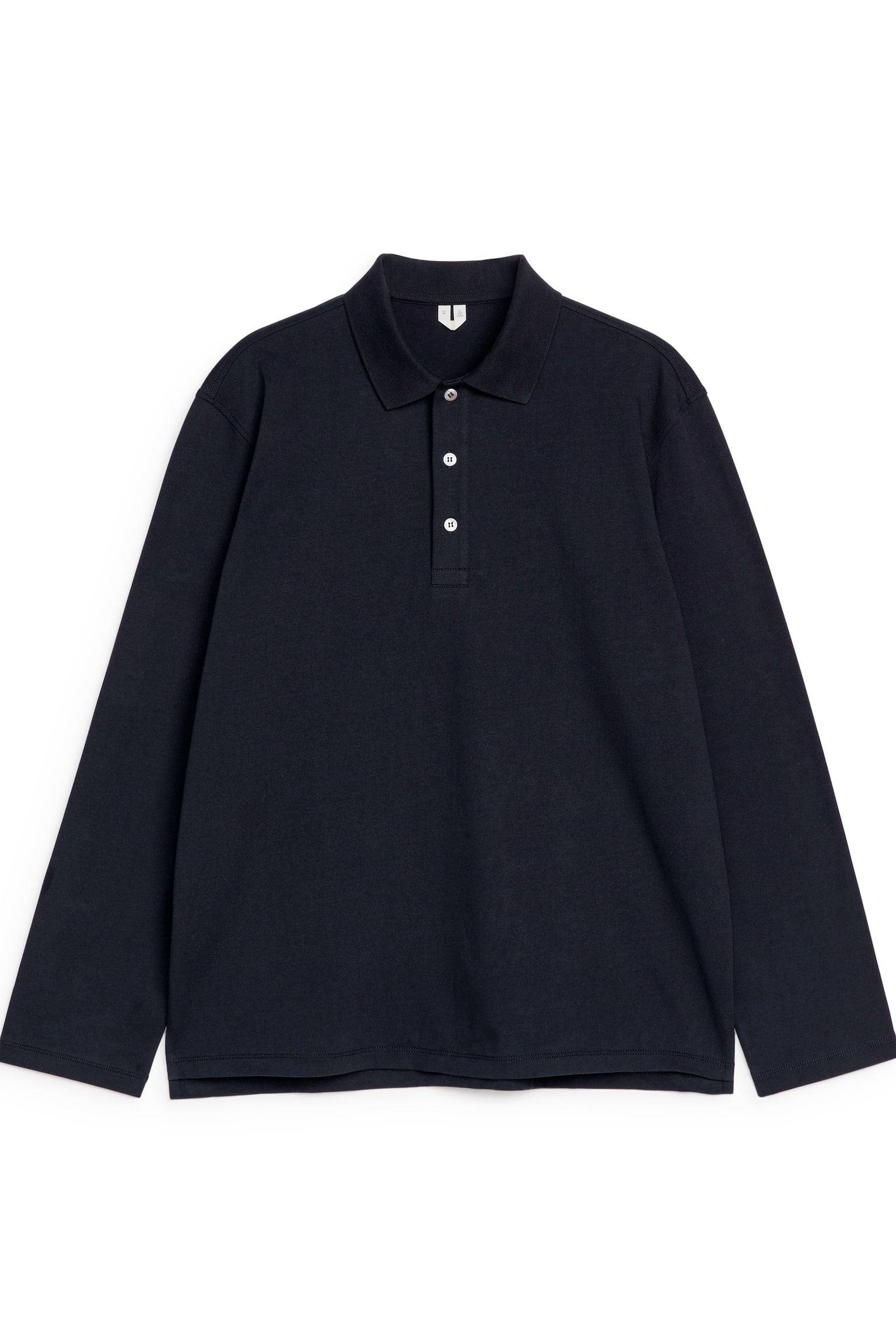 Jersey Polo Shirt - Dark Blue - 1