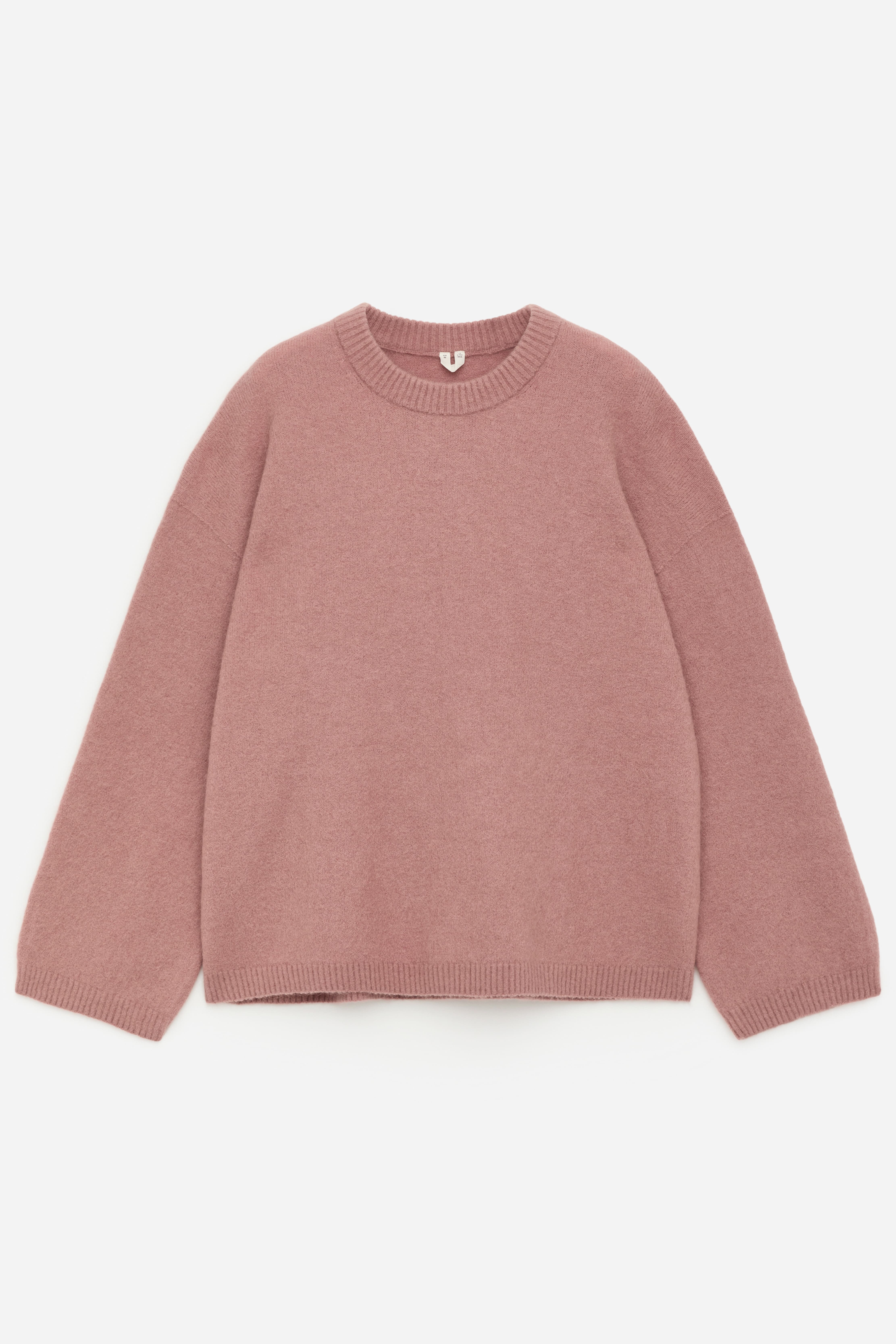 Maglione in misto alpaca e lana - Rosa polvere/Bianco sporco/Turchese/Nero/Grigio chiaro/Blu scuro/Bordeaux scuro/Viola/Beige