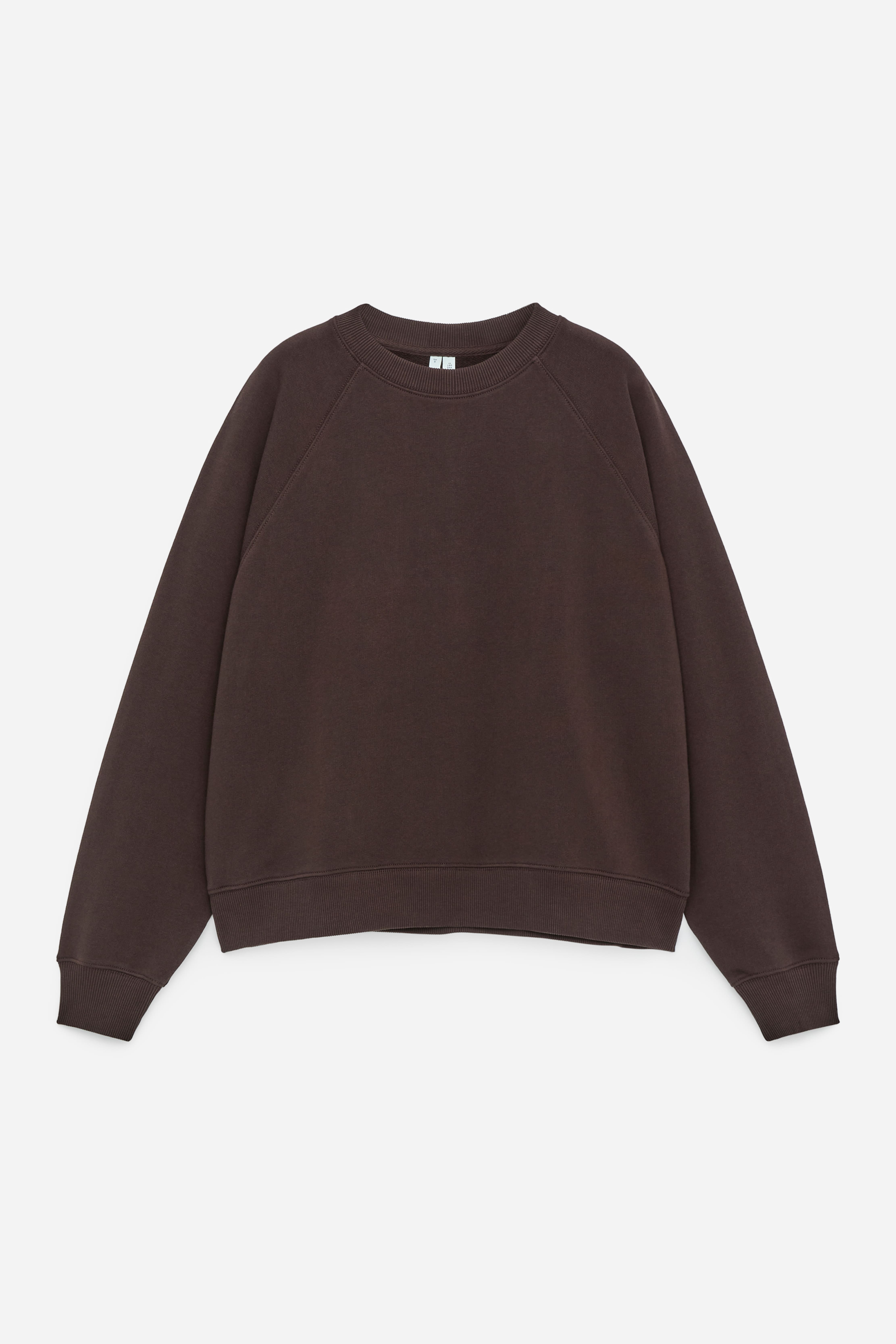 Terry Sweatshirt - Dark Brown/Blue/Pink/Brown/Light Turquoise/Grey Melange