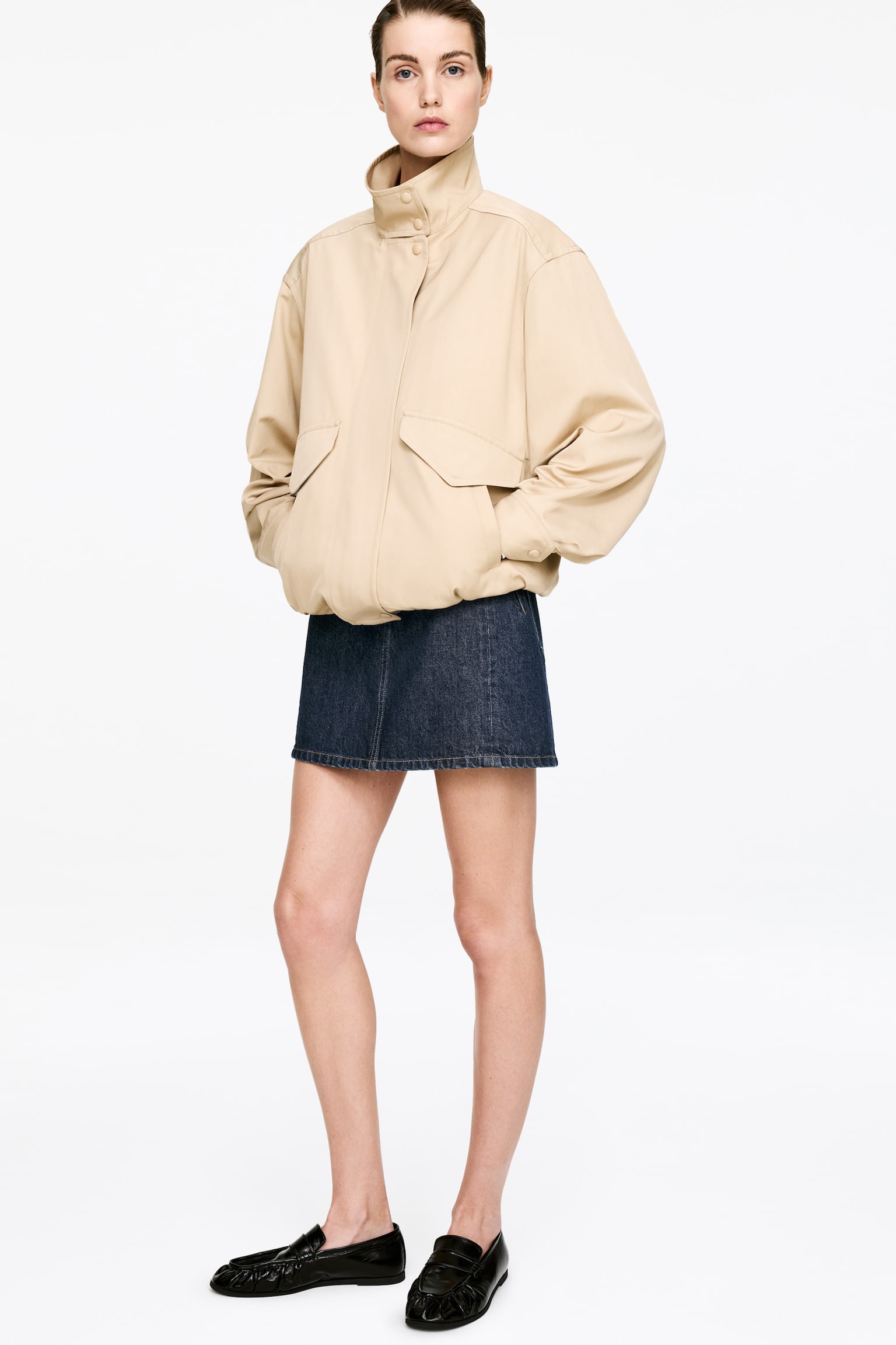 Mini-Jeansrock - Blau - 8
