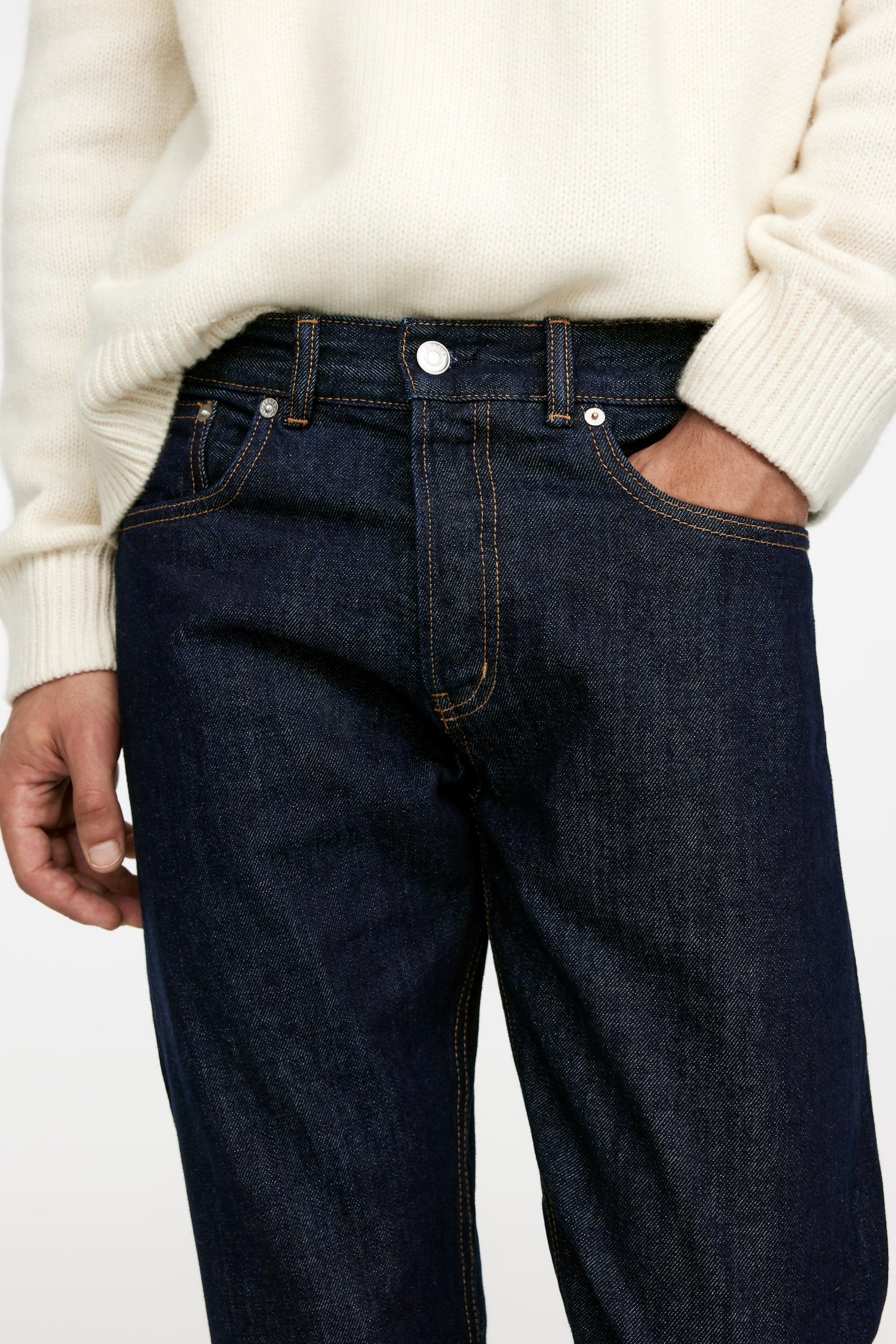 PARK Regular Straight Jeans - Dark Blue/Dark Blue/Dark Grey/Blue/White/Light Blue/Washed Black - 3