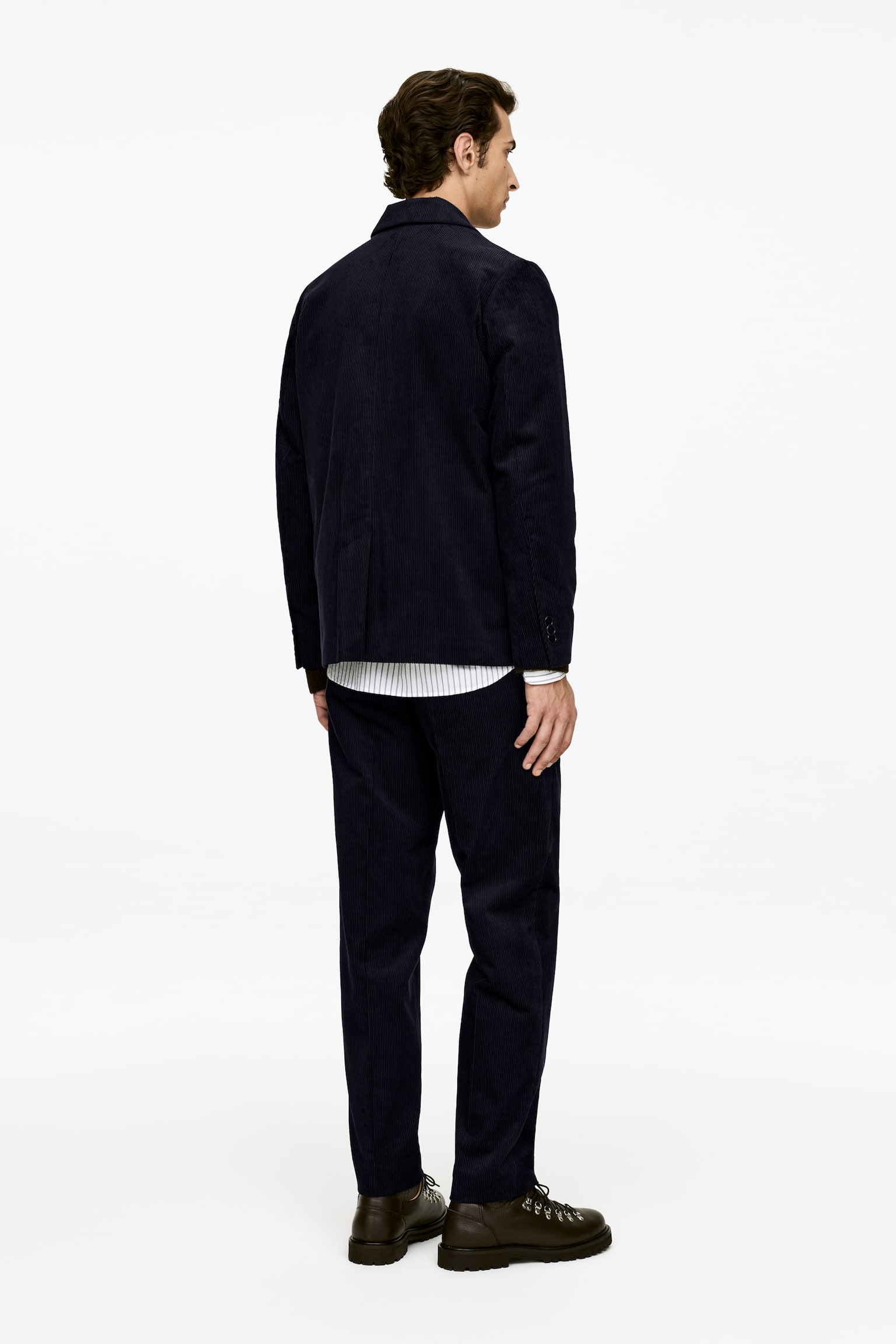 Manchesterkavaj - Mörkblå - 8