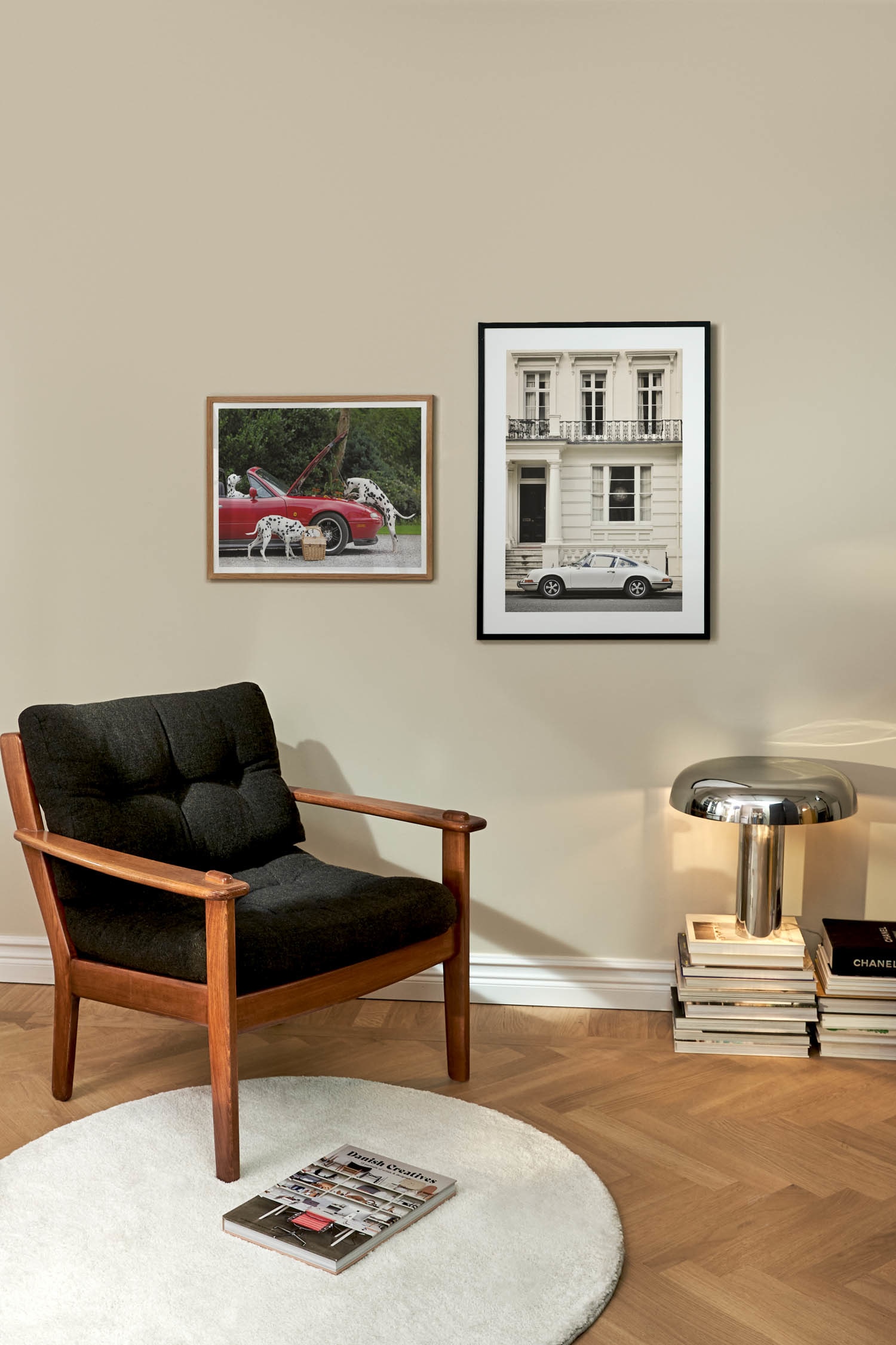 Three Dalmatians Juliste - Punainen