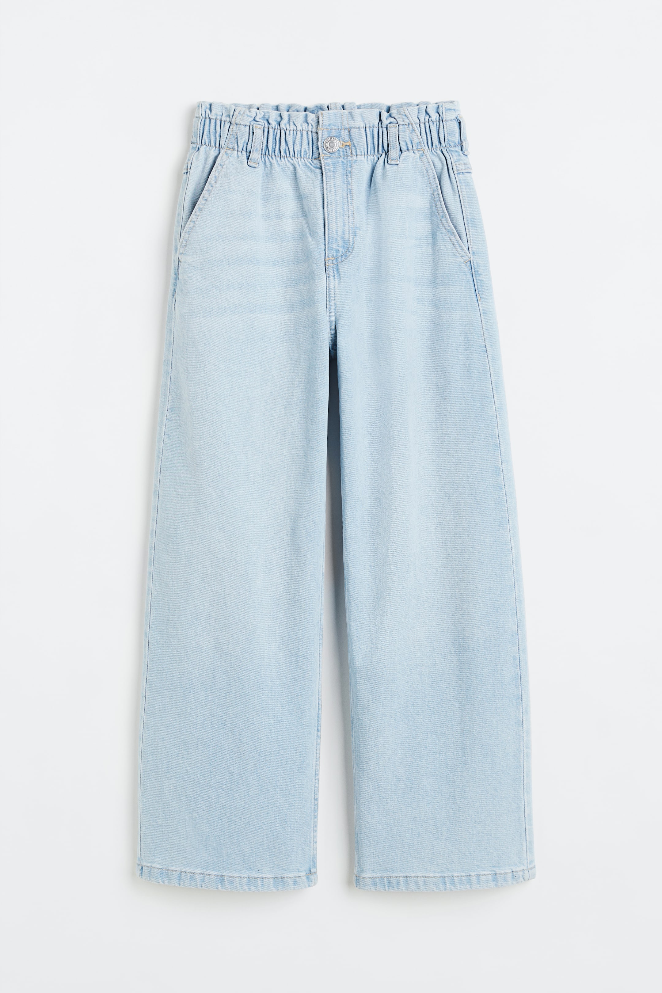 Iiniim Jean Évasé Fille Taille Haute Y2K - Pantalon Pattes D'Éléphant Denim Décontracté - Look Danse Jazz & Street