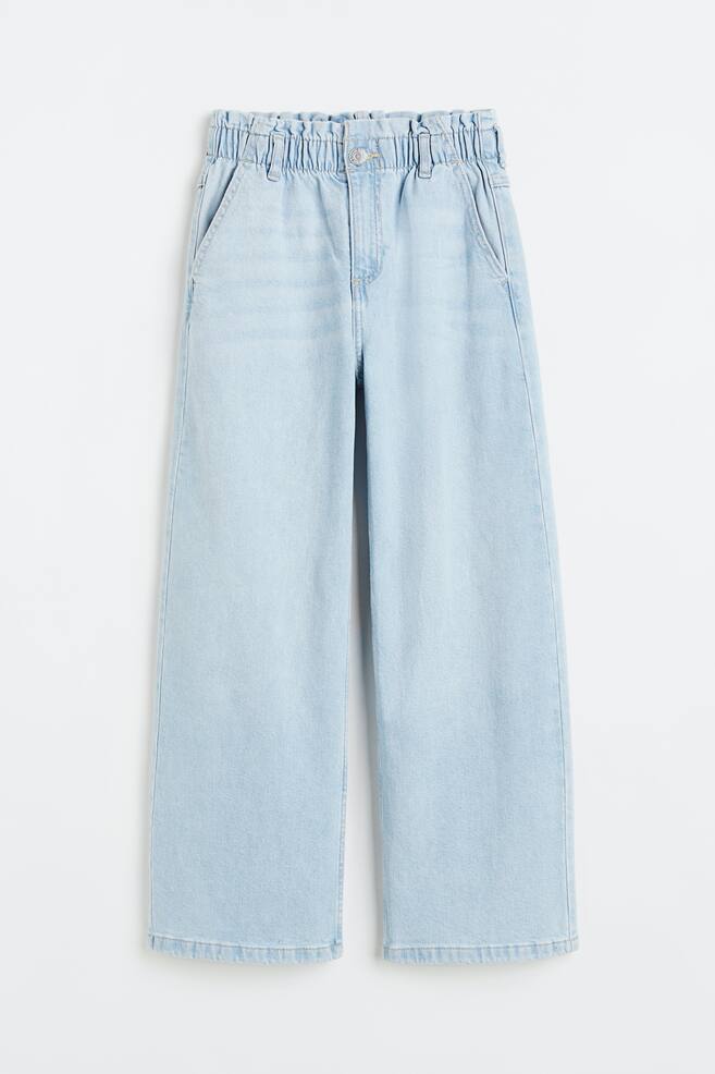 Jeans Wide Fit - Lys denimblå/Denimblå