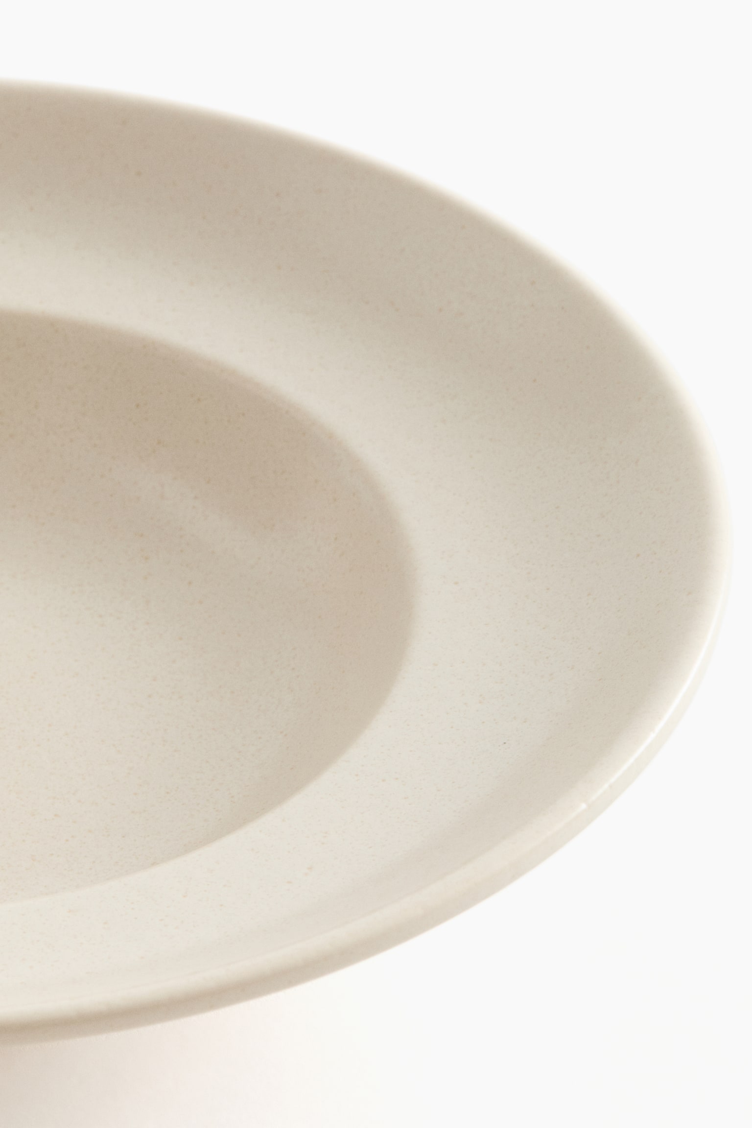 2-pack reactive-glaze deep plates - Light beige/Beige/Black - 4