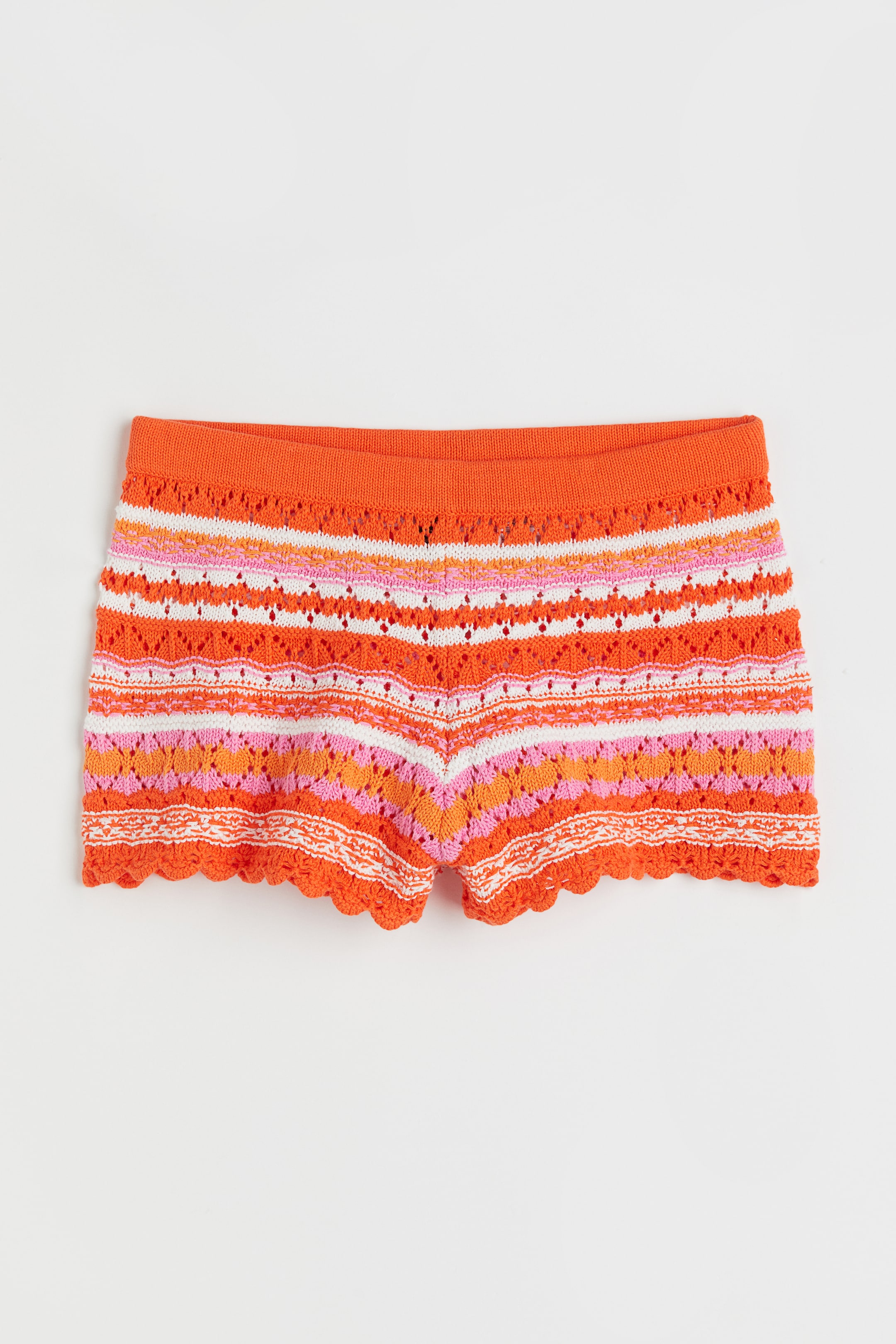 Crochet-look Shorts