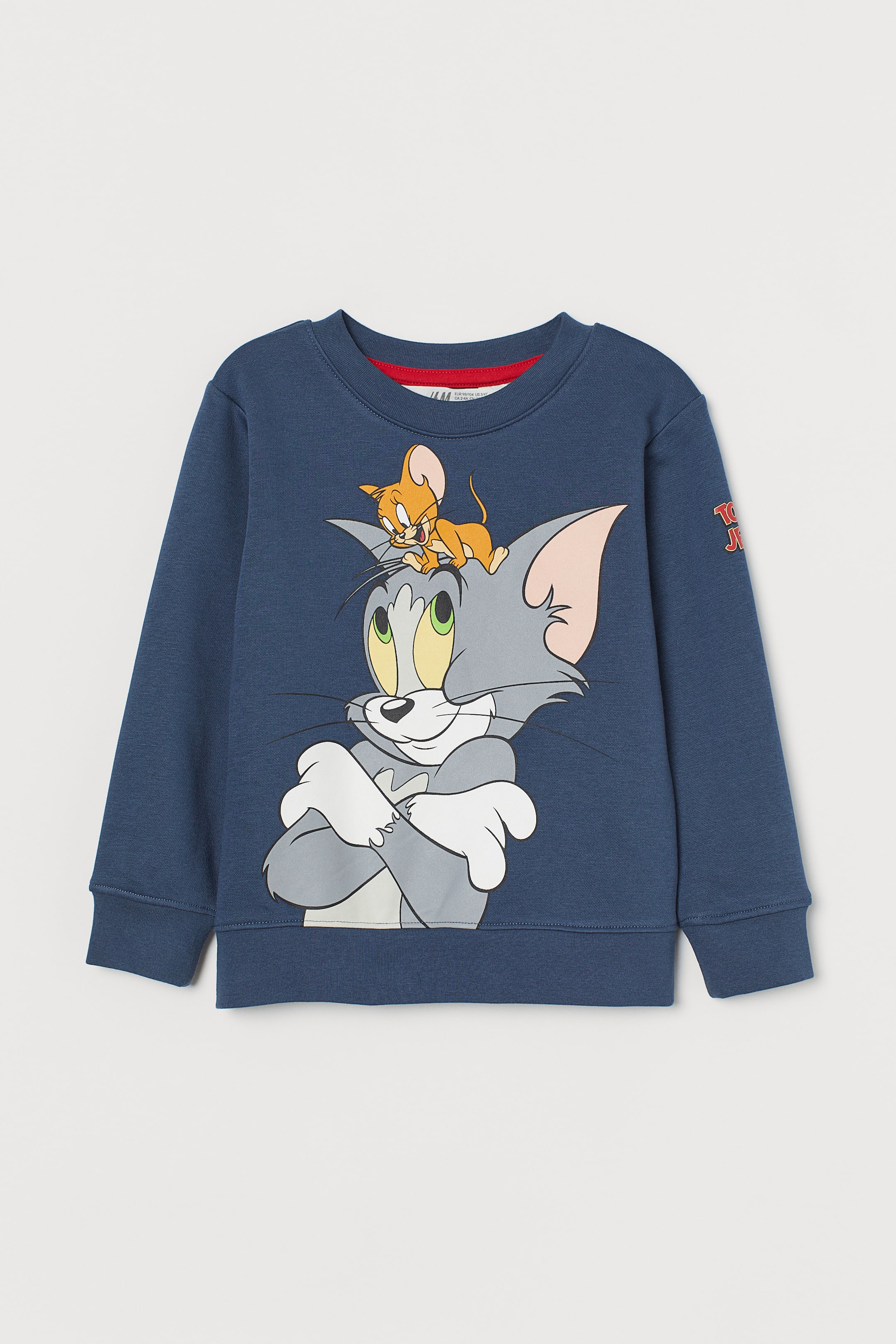 Printed Sweatshirt Tom And Jerry Sweatshirt Printed Sweatshirt