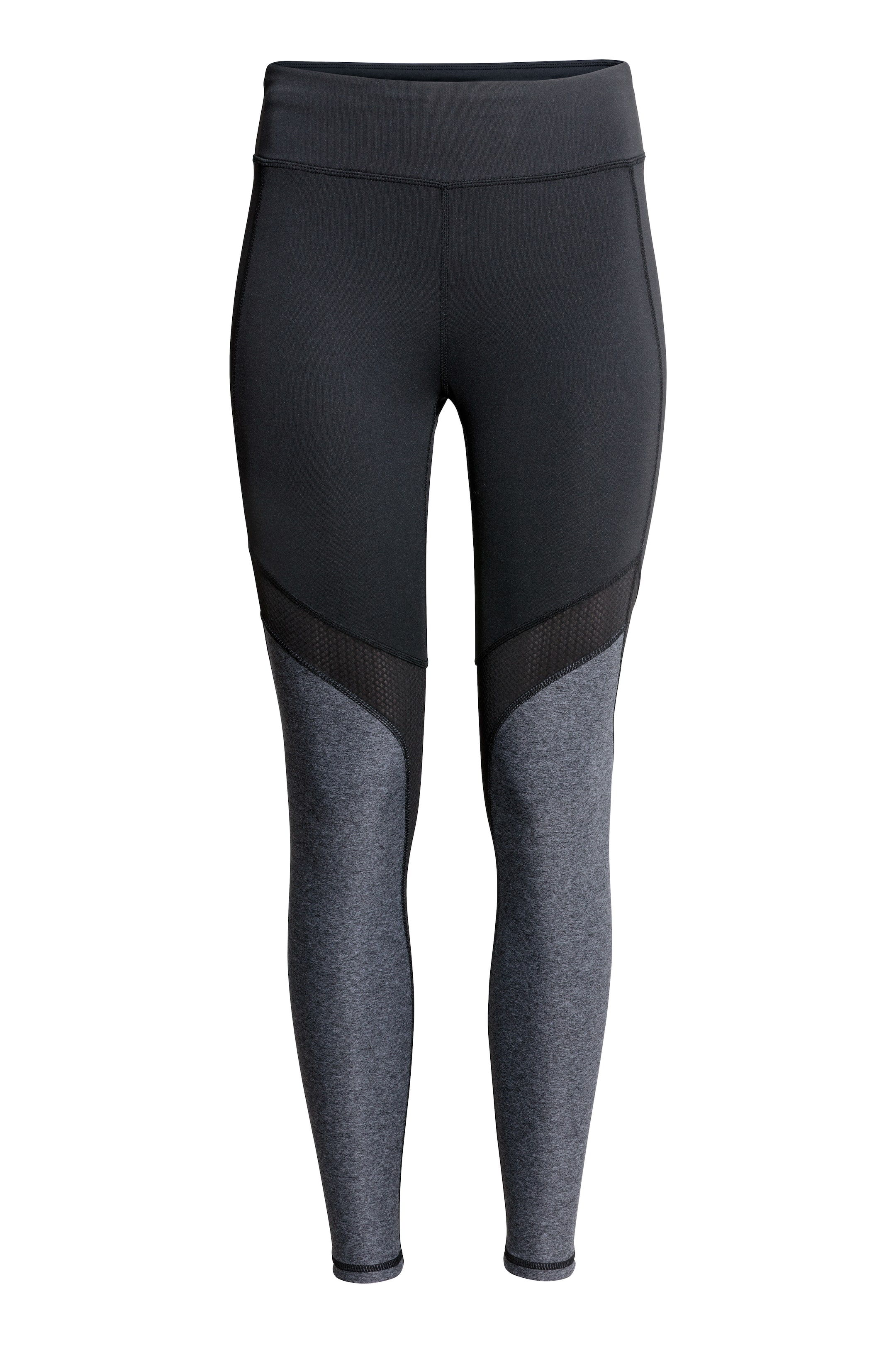 View larger image: Sports tights - Black/Grey - Ladies | H&M GB 1