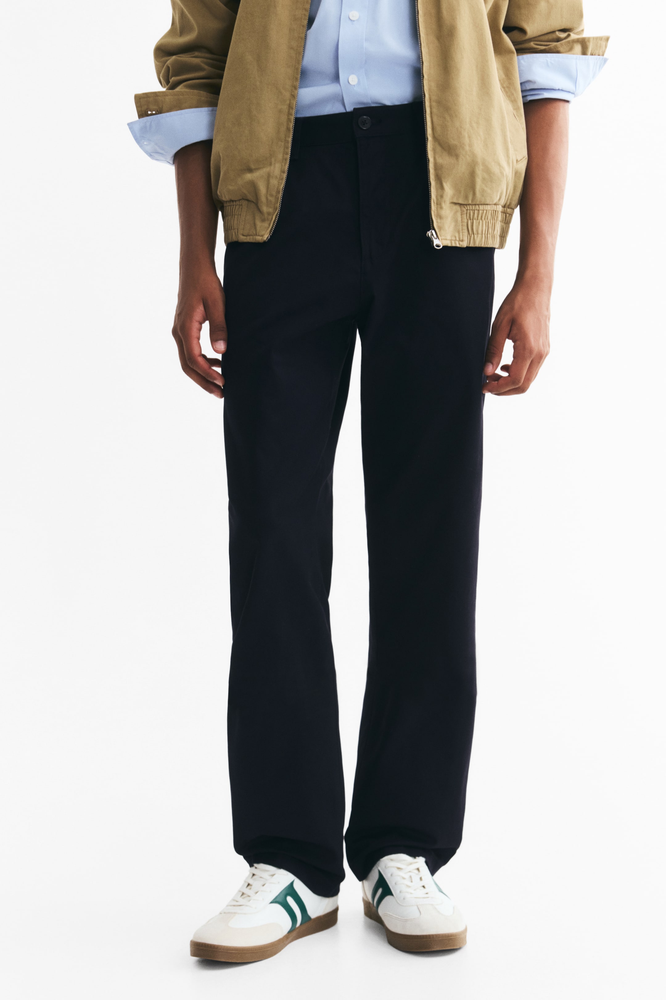 Relaxed-Fit Cotton Twill Chinos