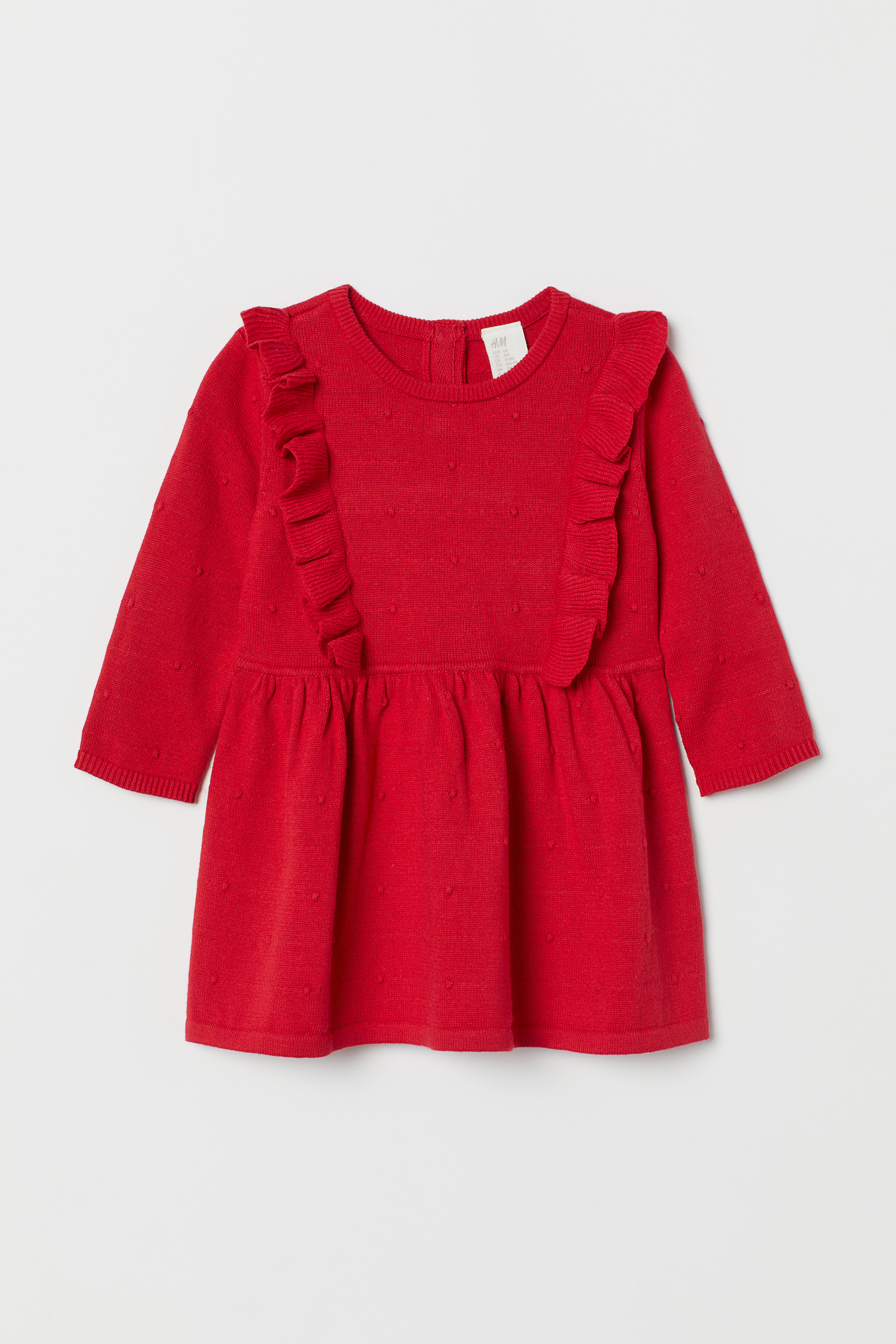 H&m baby red dress best sale