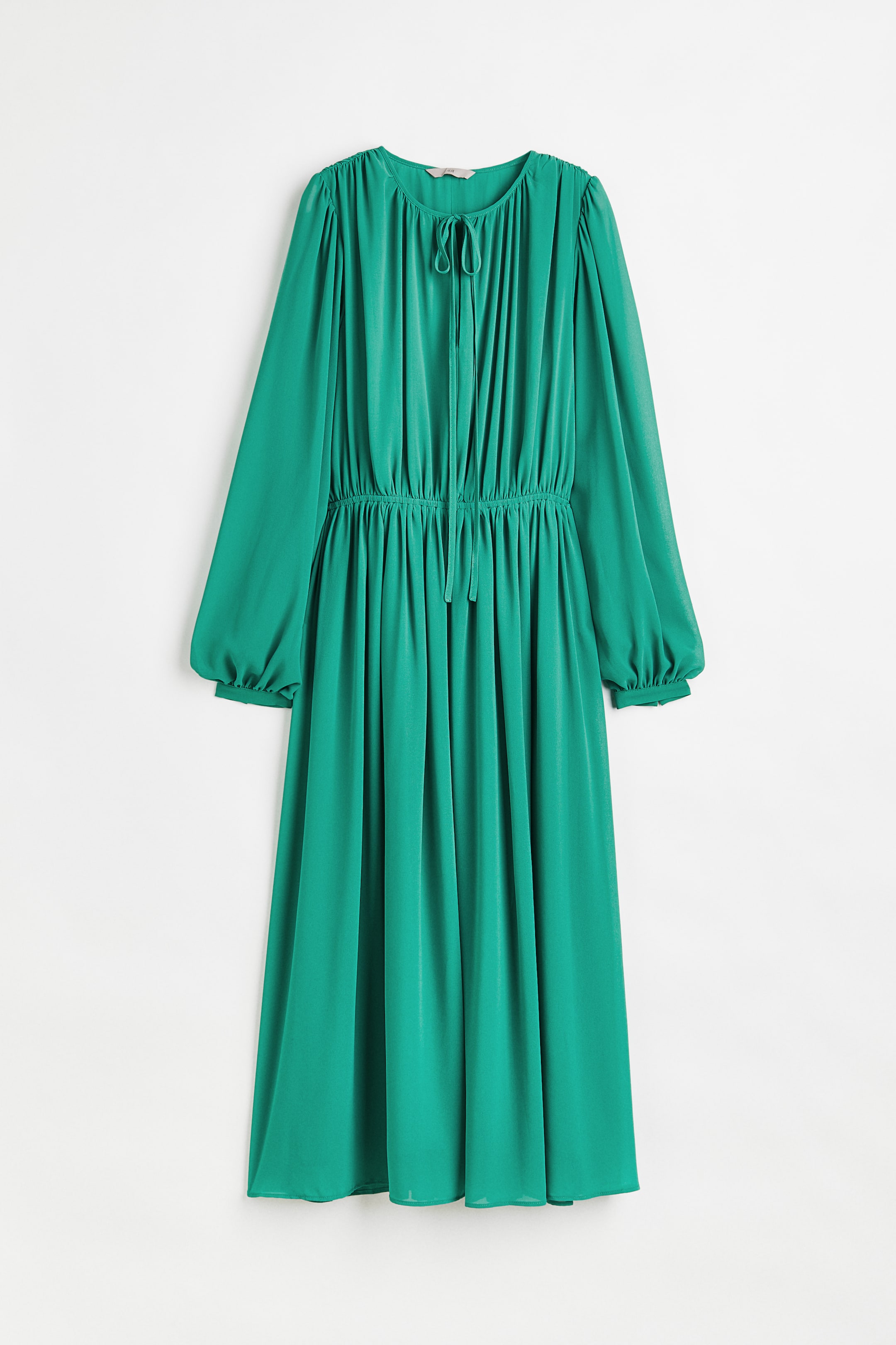 Grösseres Bild ansehen: Kleid mit Raffungen - Türkis - DAMEN | H&M CH 1