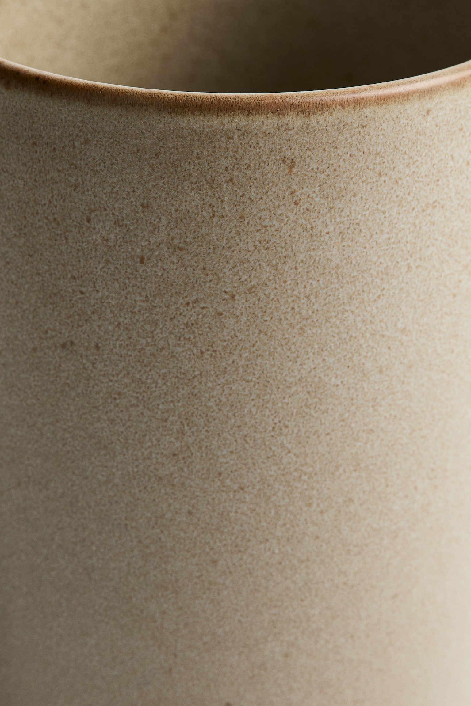 Reactive-Glaze Jar - Beige/Light beige - 4