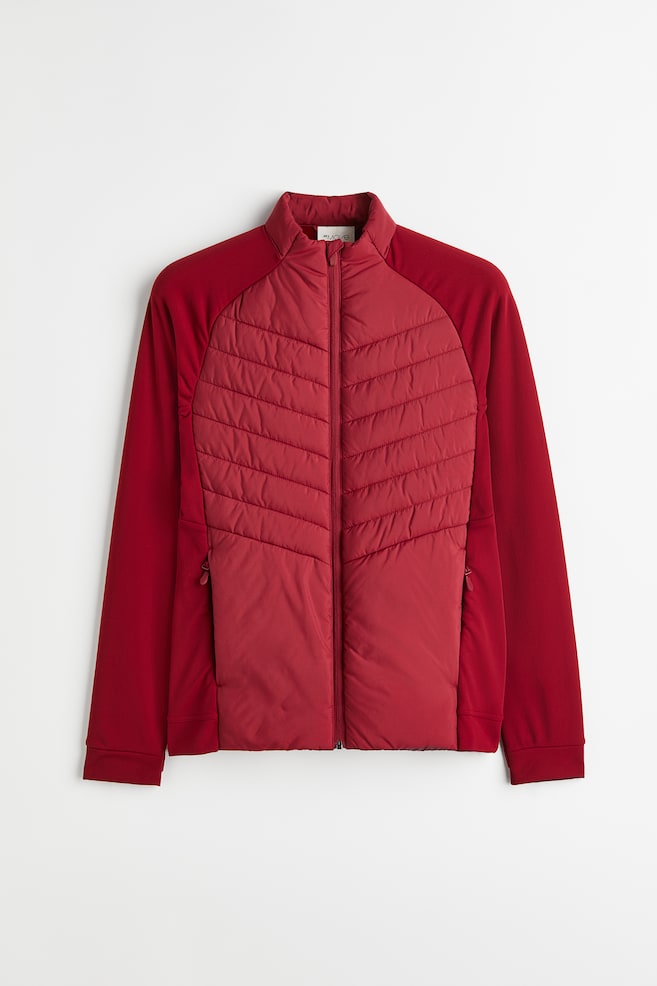 THERMOLITE® Running jacket - Dark red/Black - 1