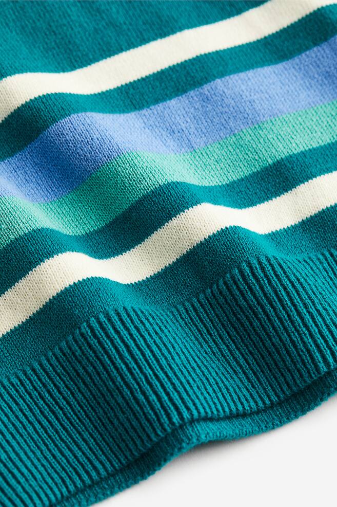 Jacquard-knit cotton jumper - Green/Striped/Red/Deer/Light blue/Snowman/Natural white/Striped/dc/dc/dc/dc/dc - 4