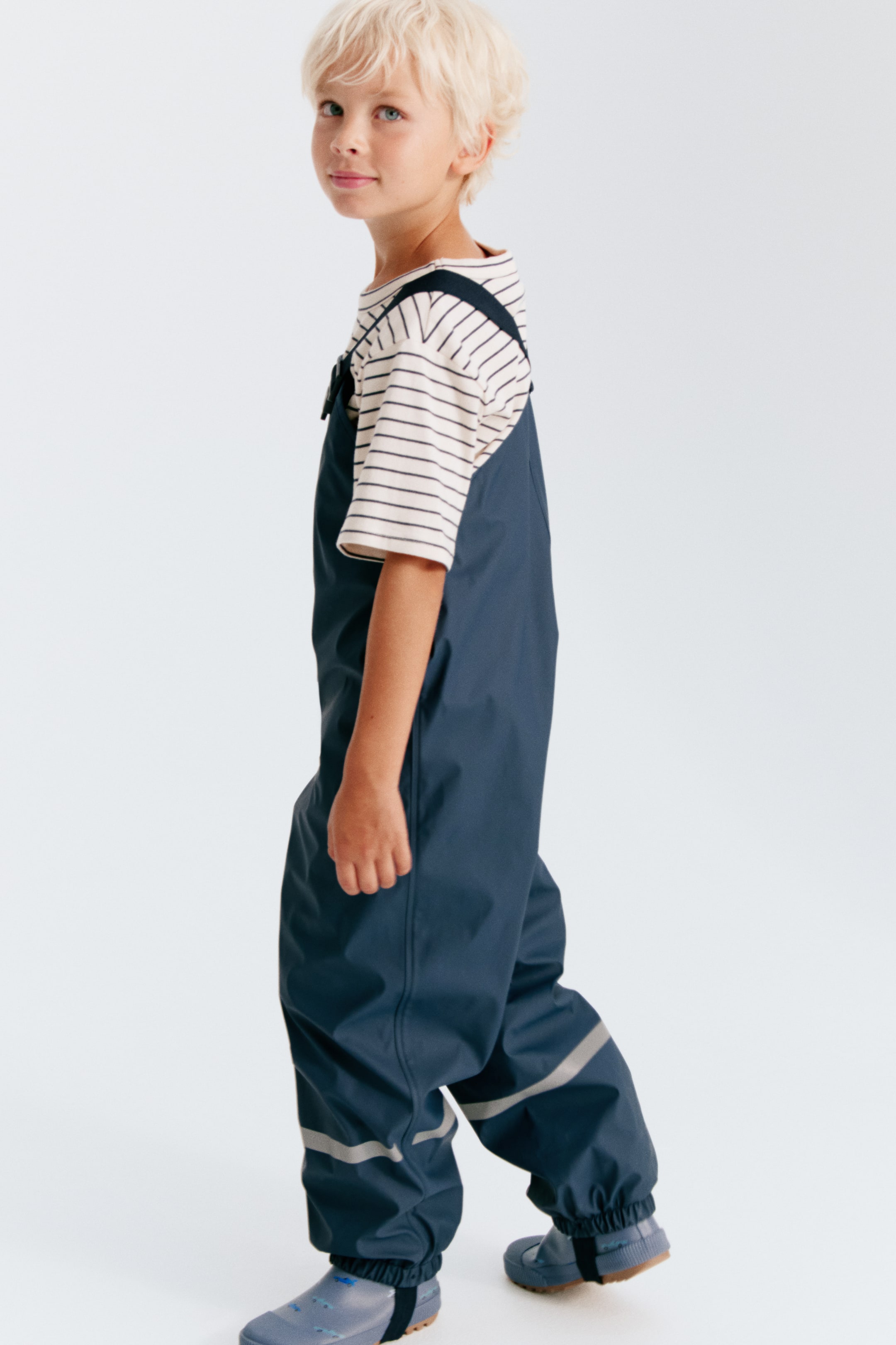 Детские брюки H&M Fleece-Lined Rain Pants — фото 6