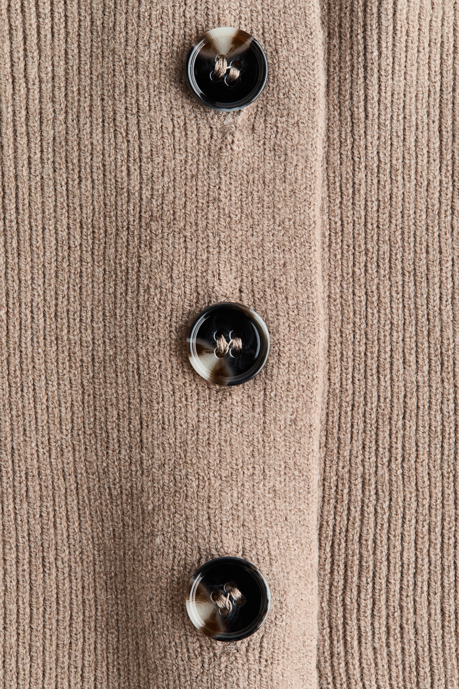 Waisted cardigan - Mole - 3