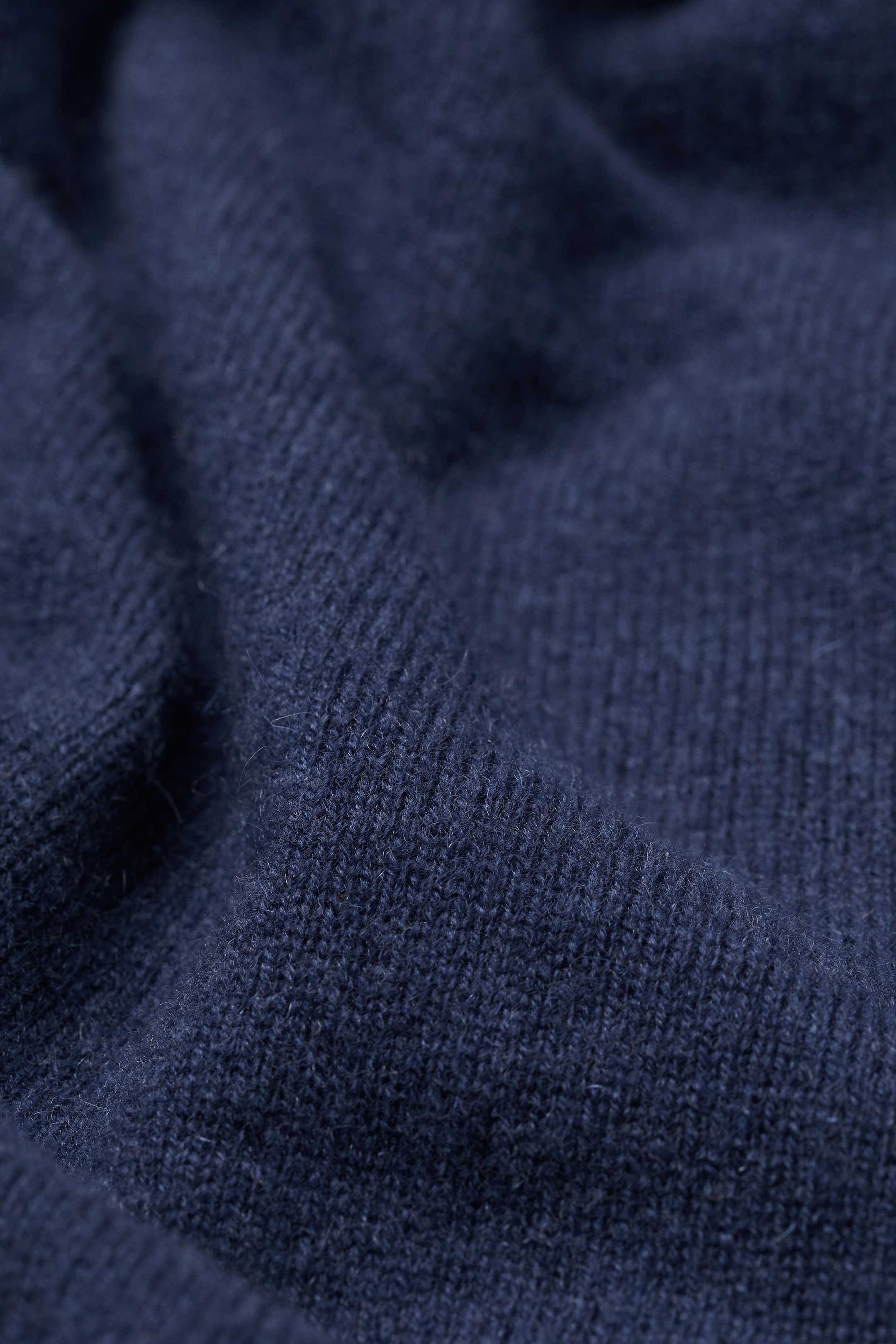 View larger image: Oversized Cashmere Sweater - Navy blue - Ladies | H&M US 2