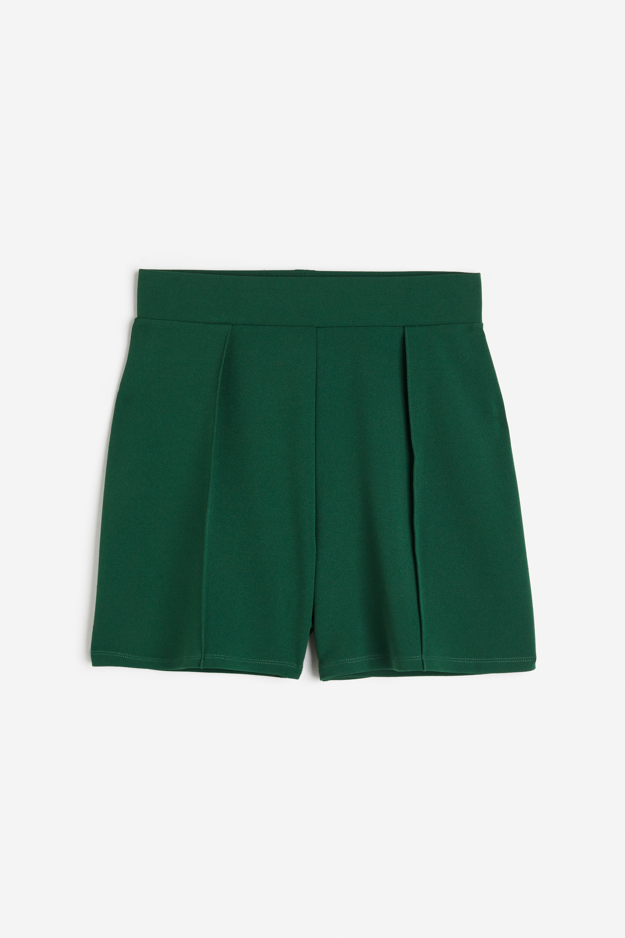 Pleat-detail Shorts