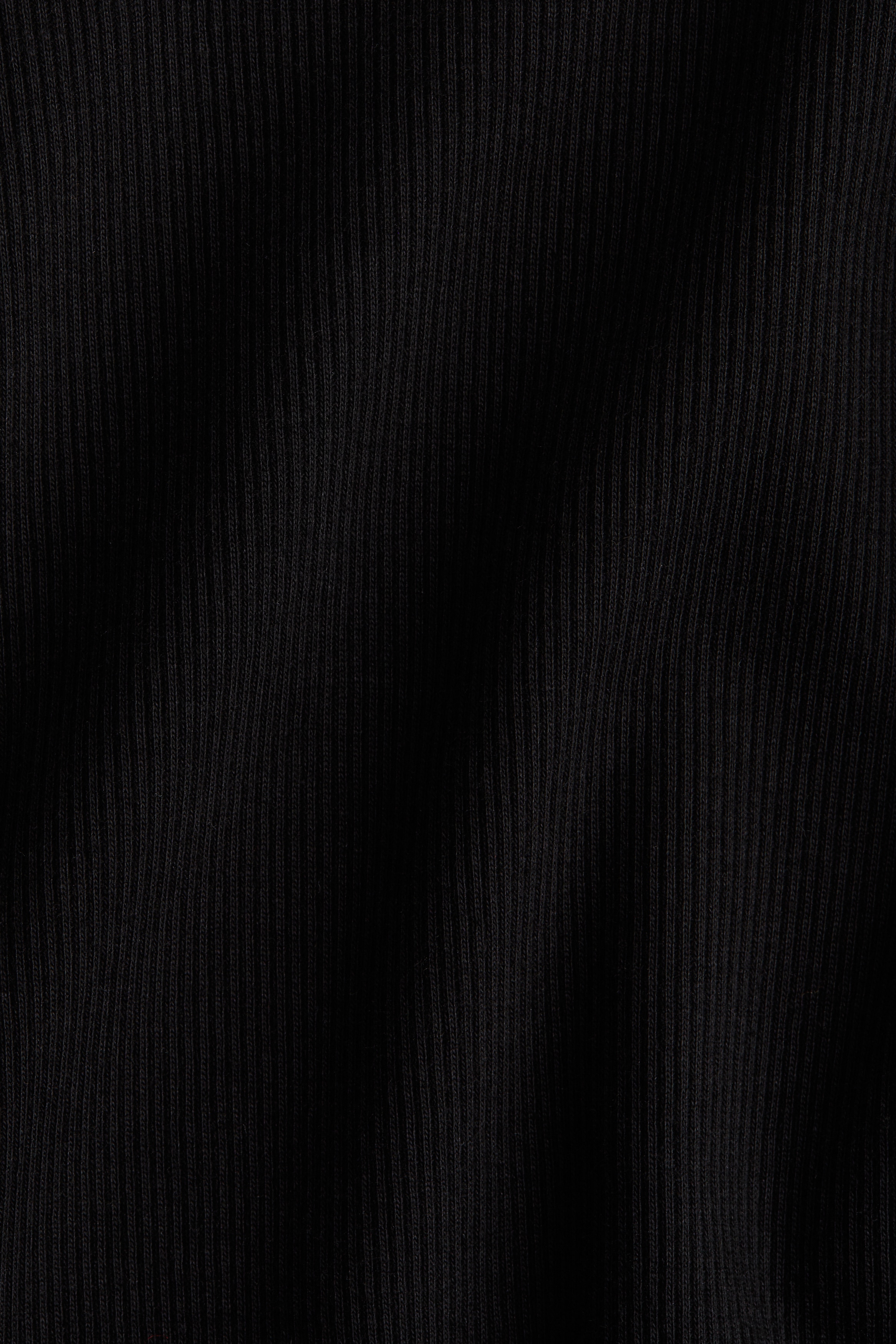 Ribbed cotton top