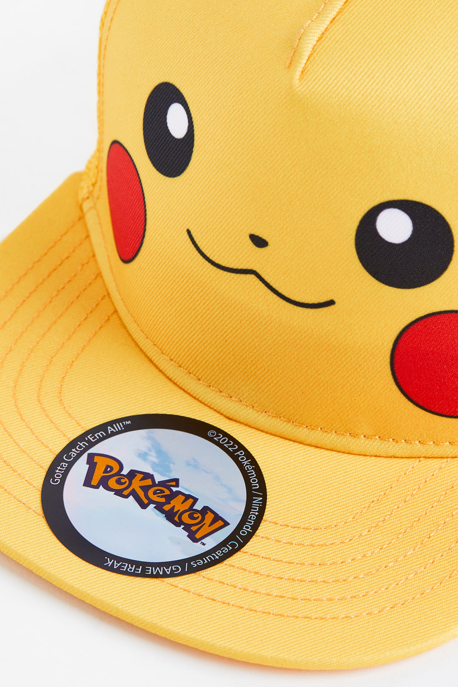 Motif-detail cap - Yellow/Pokémon/Bright blue/Sonic the Hedgehog/Black/Pokémon/Blue/Sonic the Hedgehog/Green/Minecraft - 2