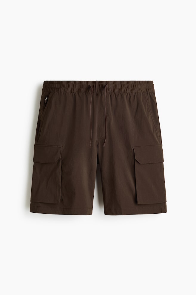 Cargoshorts in Regular Fit - Braun/Dunkelgrau/Hellbeige/Schwarz - 1