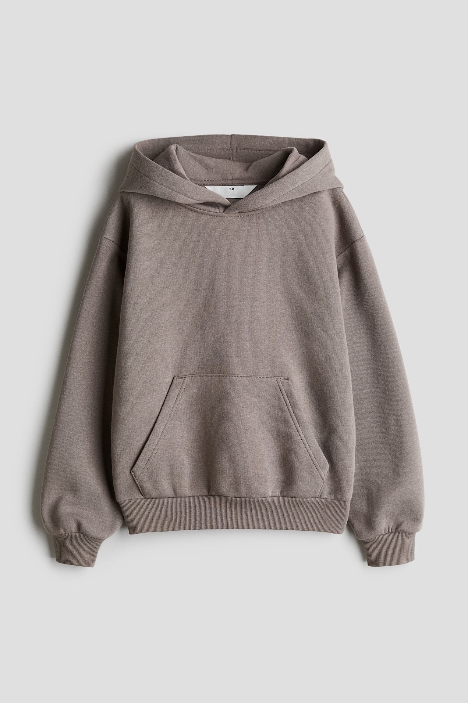 Oversized hoodie - Mole/White marl/Light grey marl/Navy blue/Black - 1