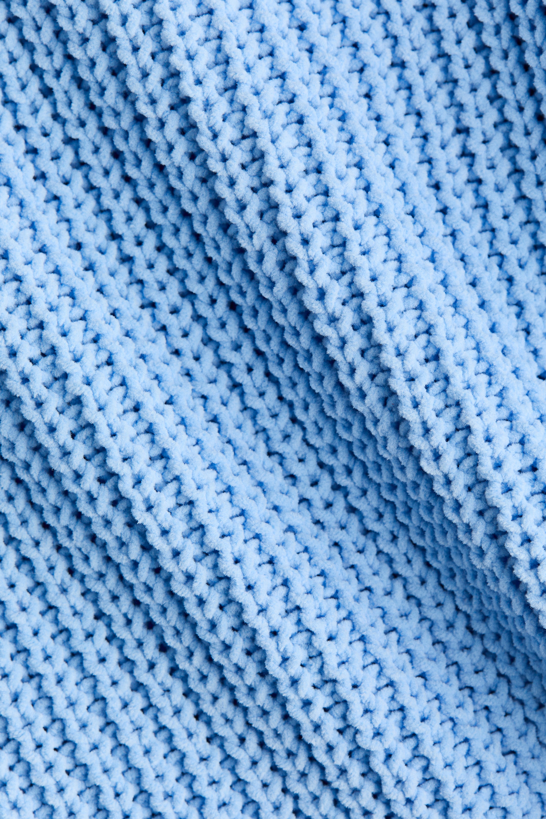 View larger image: Chenille-knit jumper - Light blue - Kids | H&M IE 6