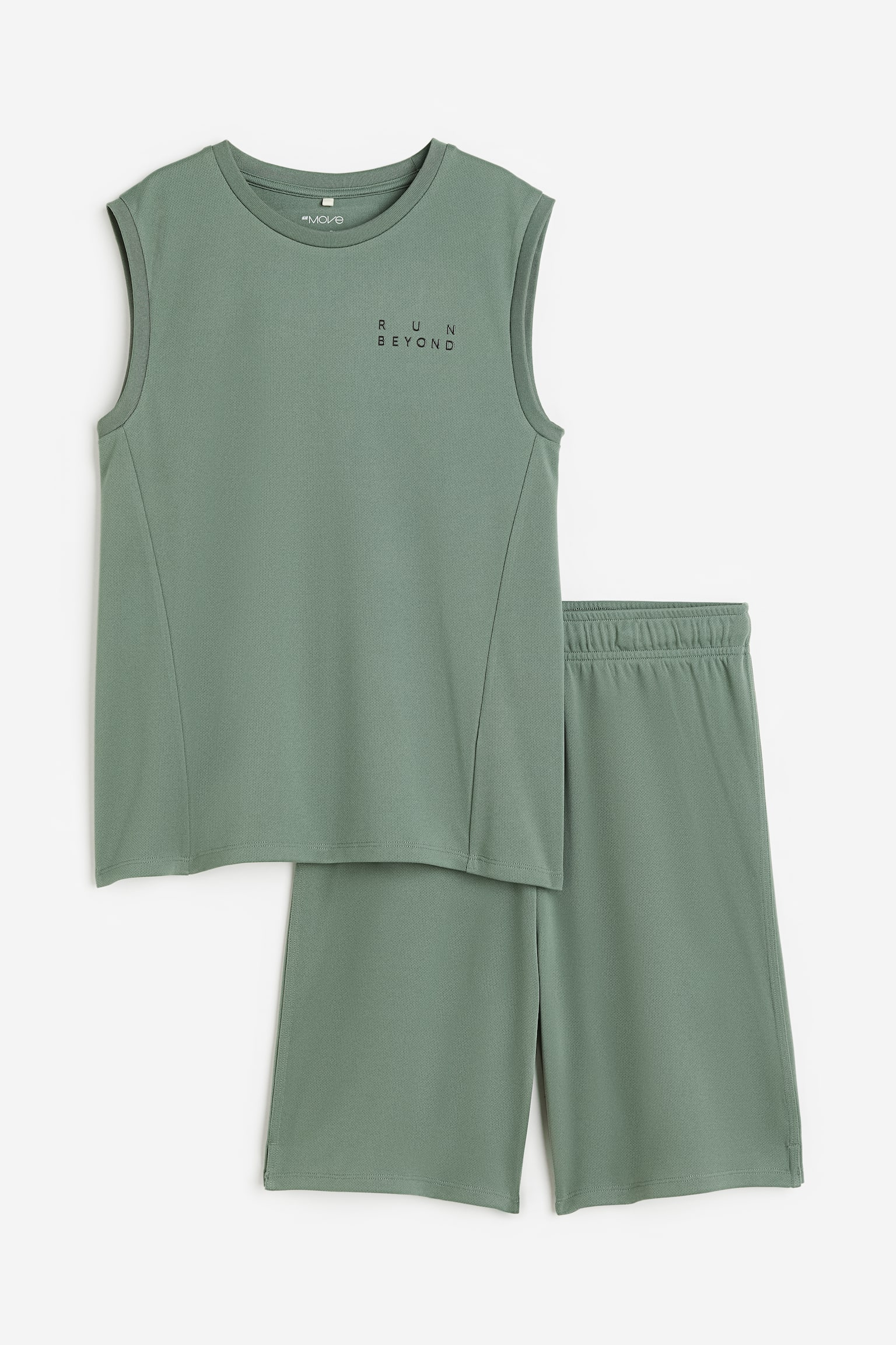 2-piece DryMove™ sports set - Sage green