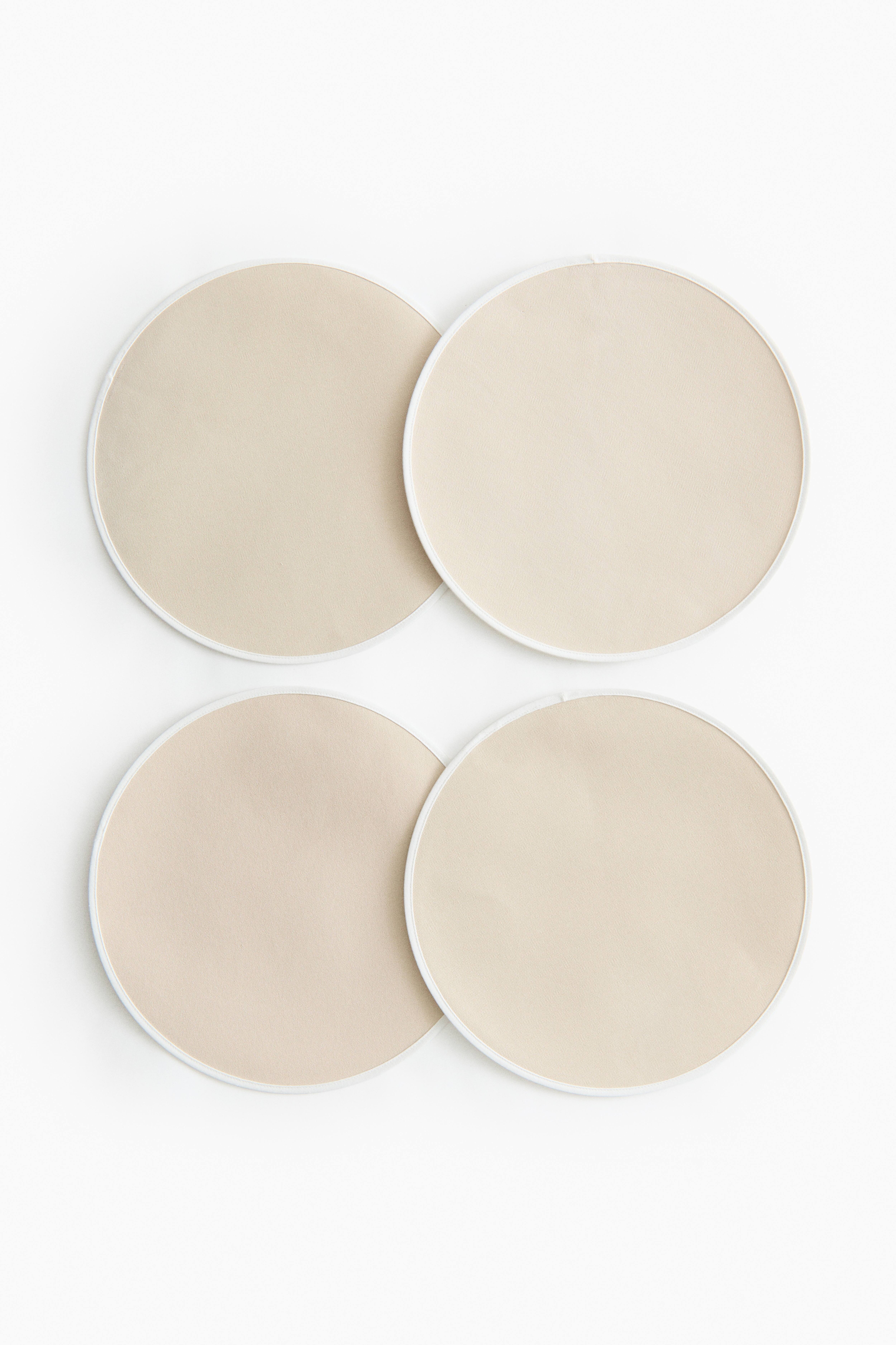 Lot de 4 napperons hydrofuges