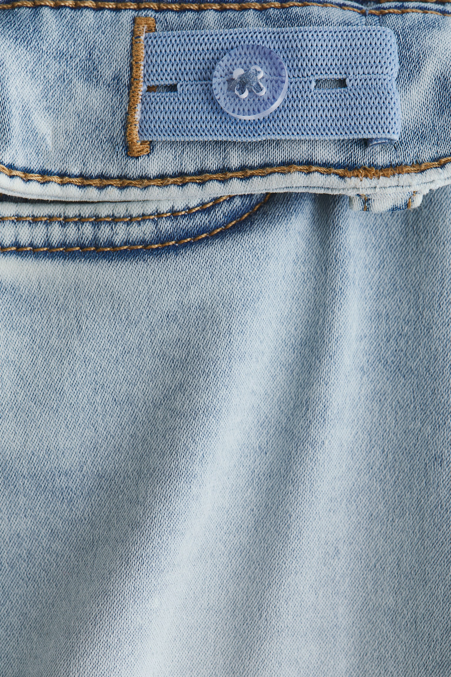 Super Soft Flared Leg Jeans - Bleu denim clair/Bleu denim foncé/Bleu denim - 3