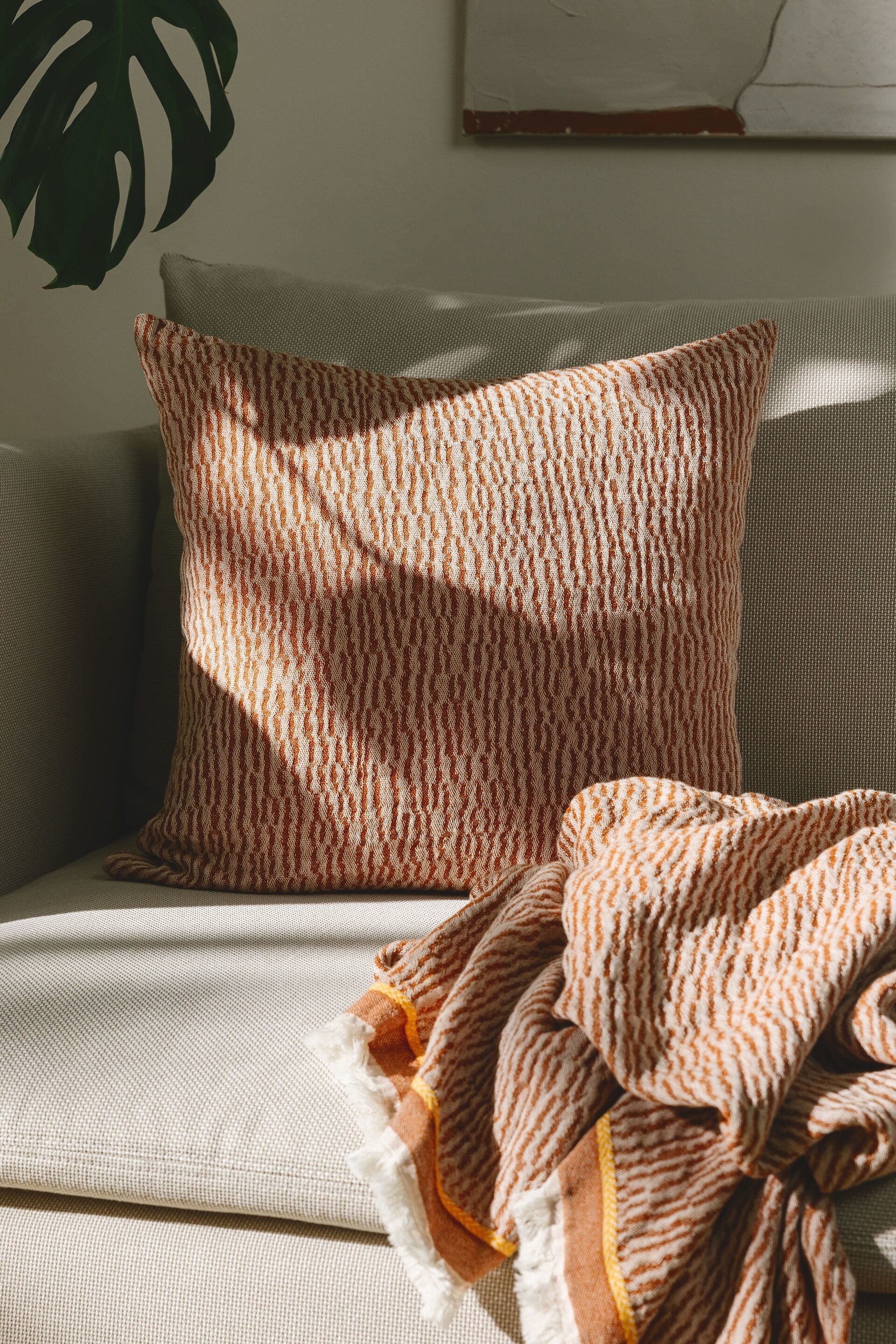 Copricuscino Joao - Rosso/Azzuro