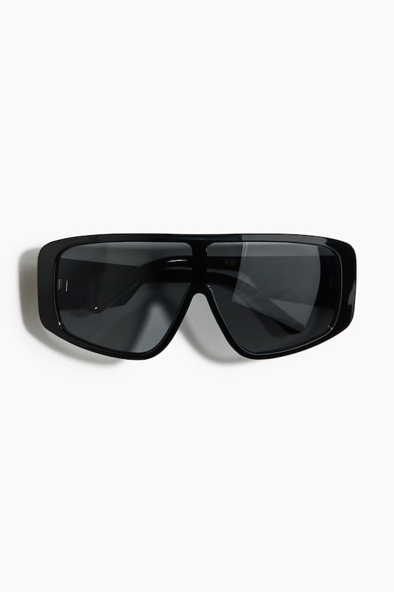 Женские солнцезащитные очки H&M Visor Sunglasses, цвет: Чёрный
