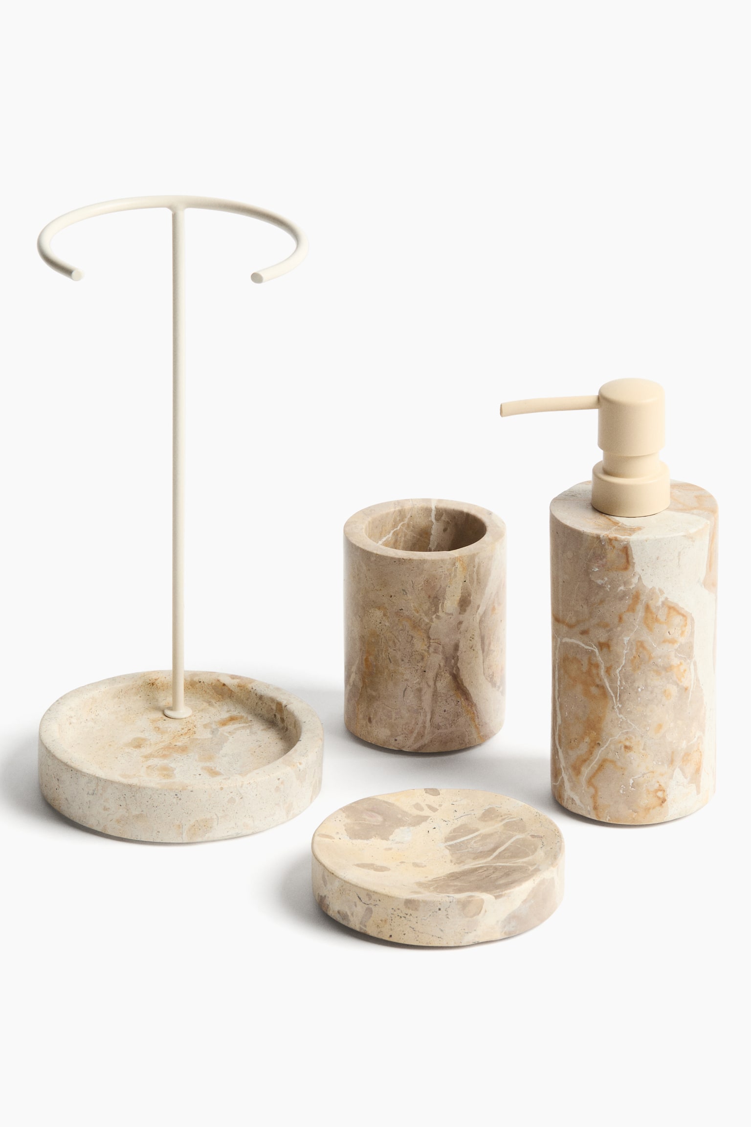 마블 칫솔꽂이 - 라이트 베이지 - 6