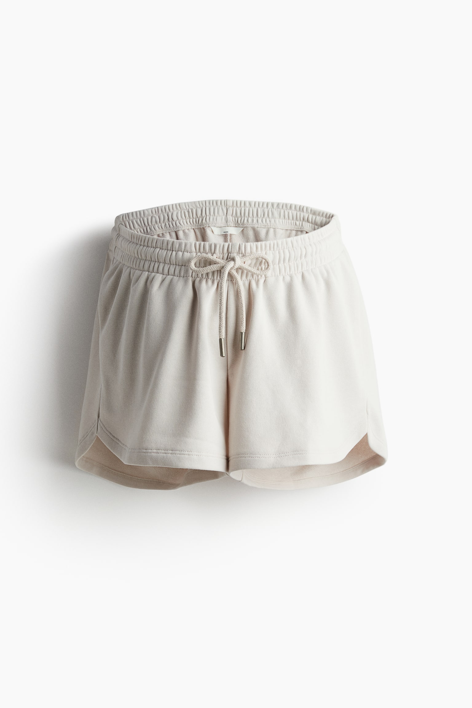 MAMA Sweat Shorts - Light beige/Black - 2