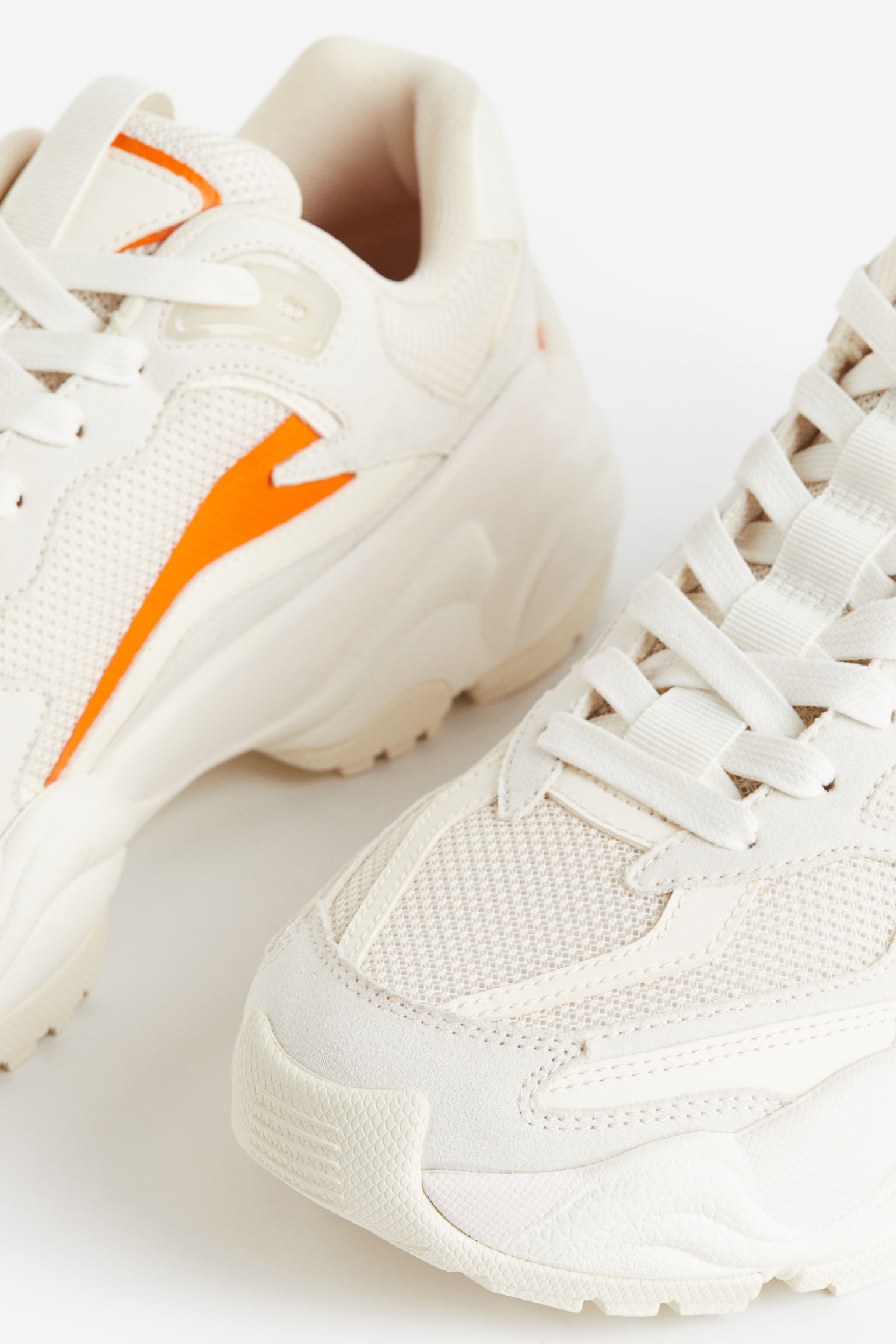 Chunky trainers - White/Orange - 2