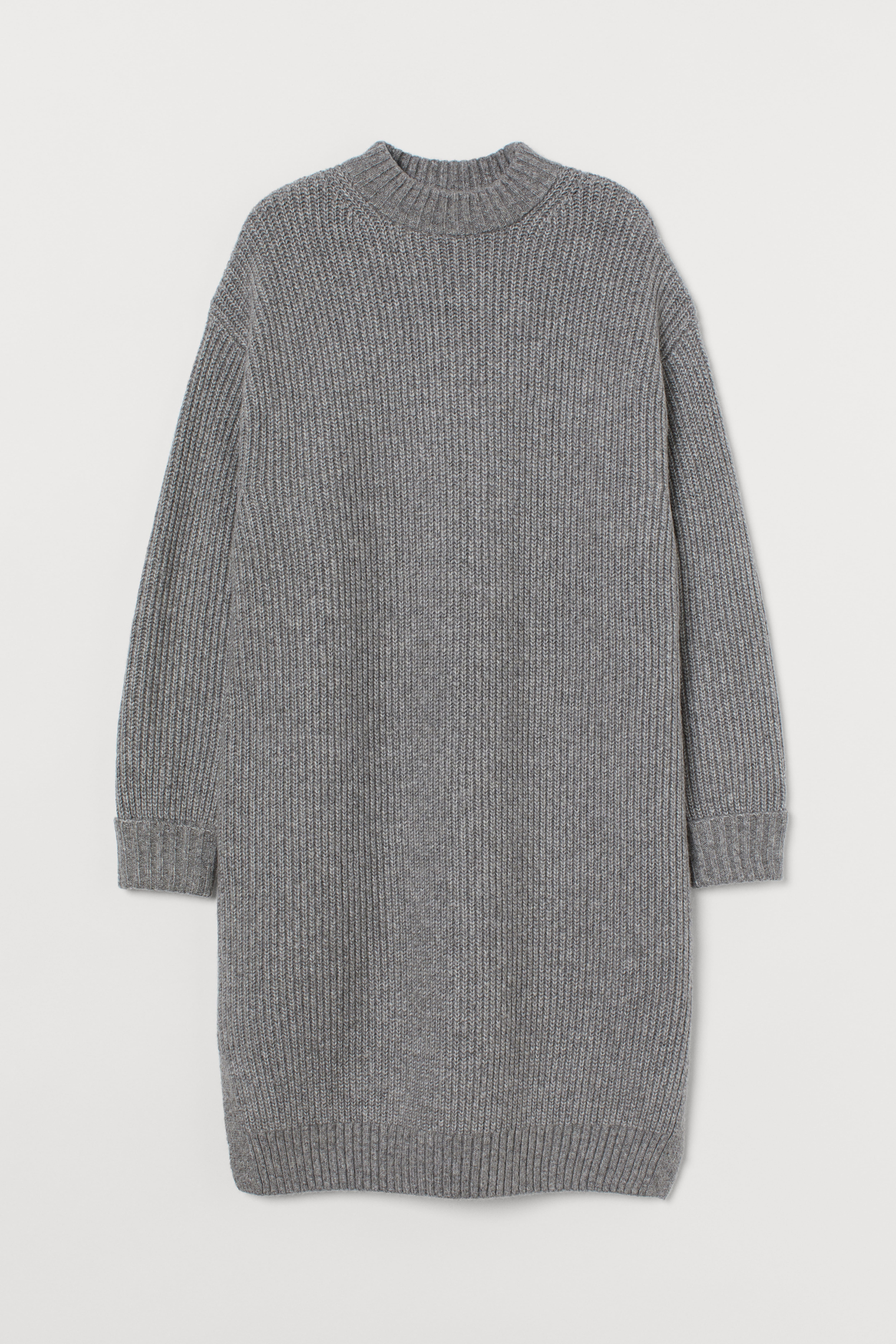 H&m grey jumper dress hotsell