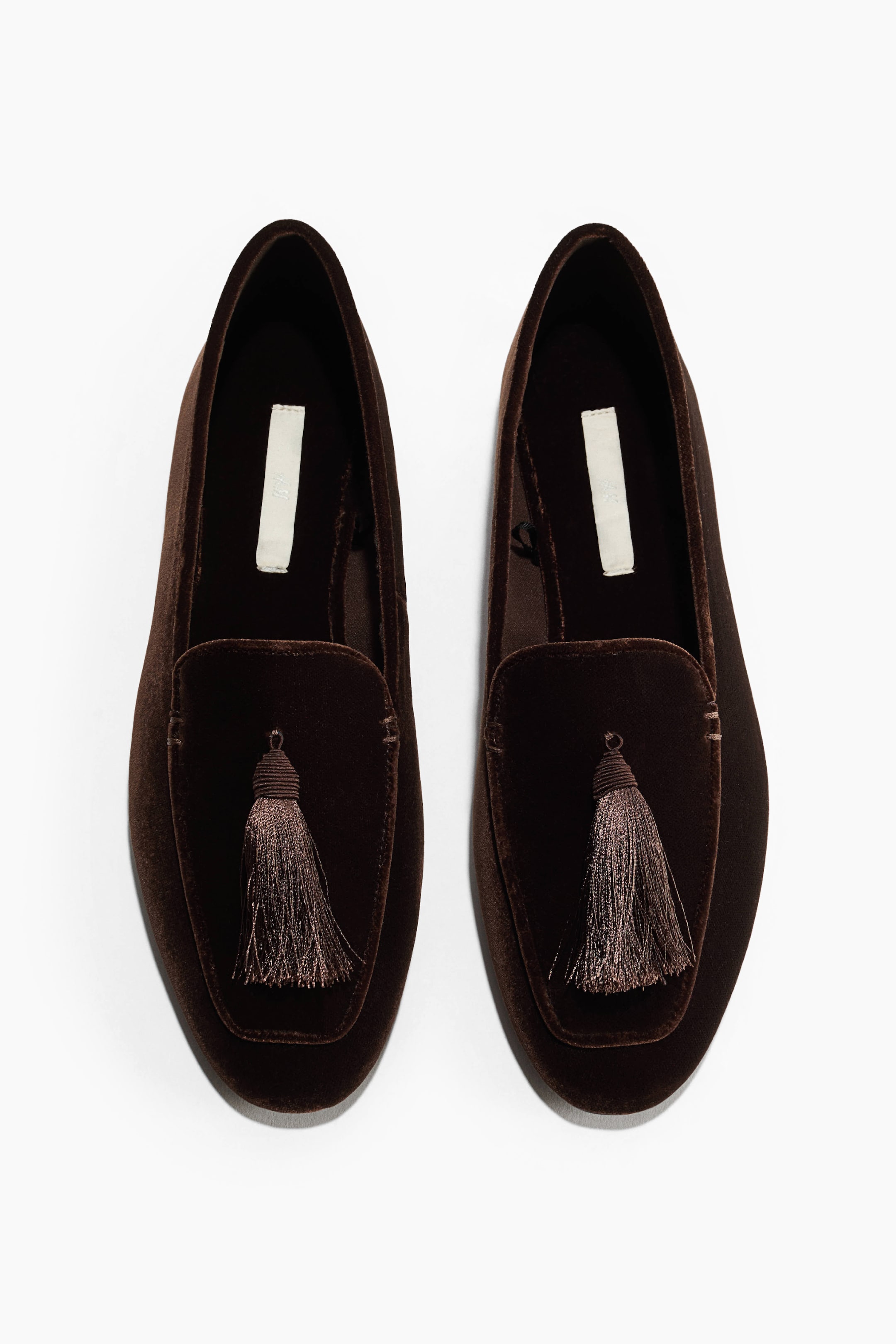 View larger image: Velour loafers - Dark brown - Ladies | H&M 1