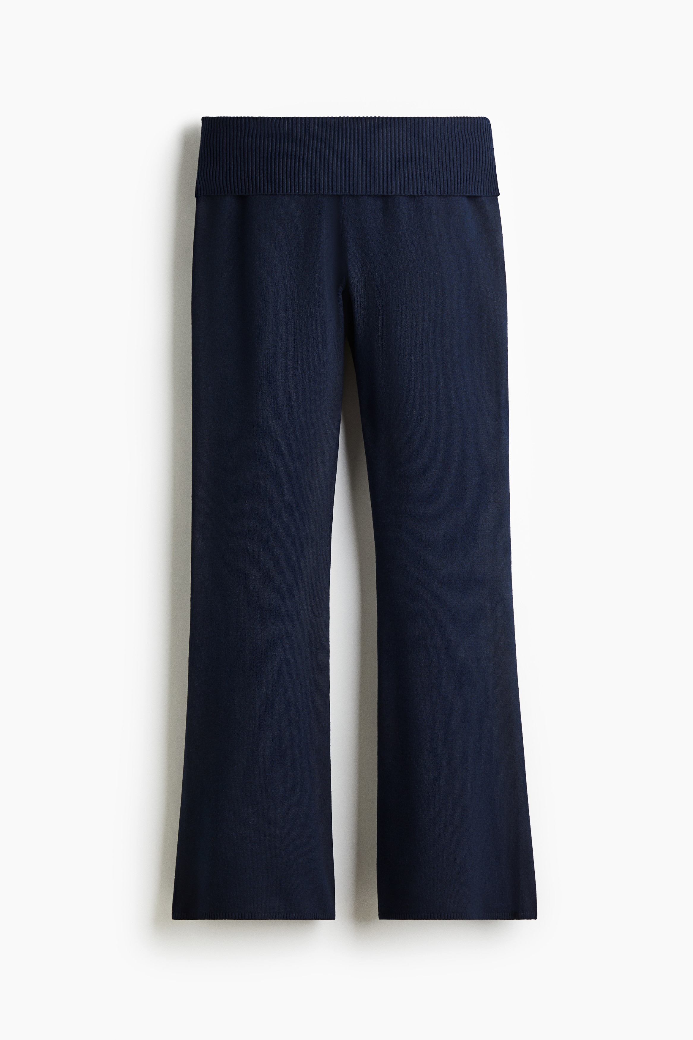 Knit Yoga Pants - Navy blue/Black/Light blue/Dark brown/Burgundy